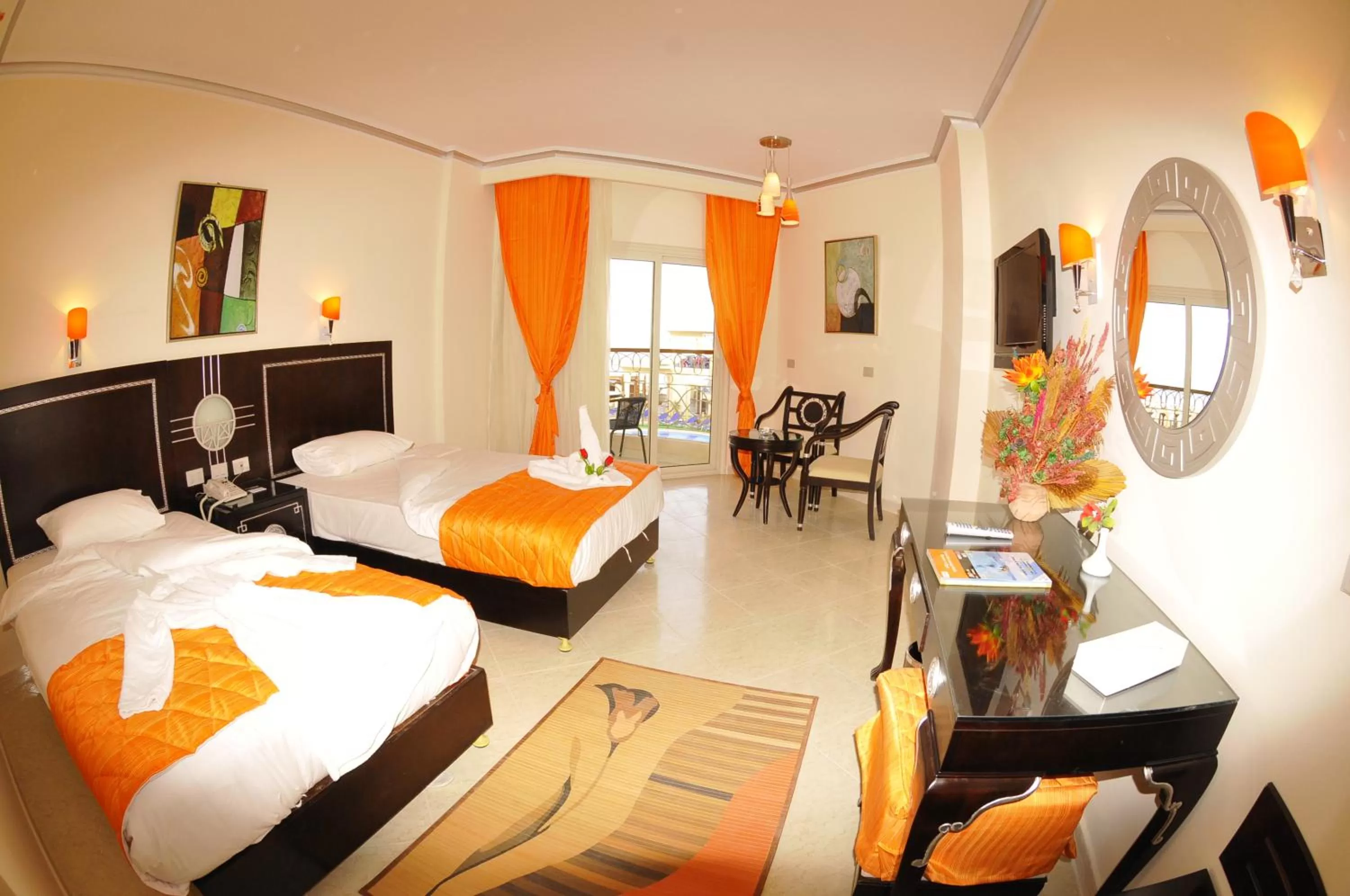 Photo of the whole room, Bed in Sphinx Aqua Park Beach Resort