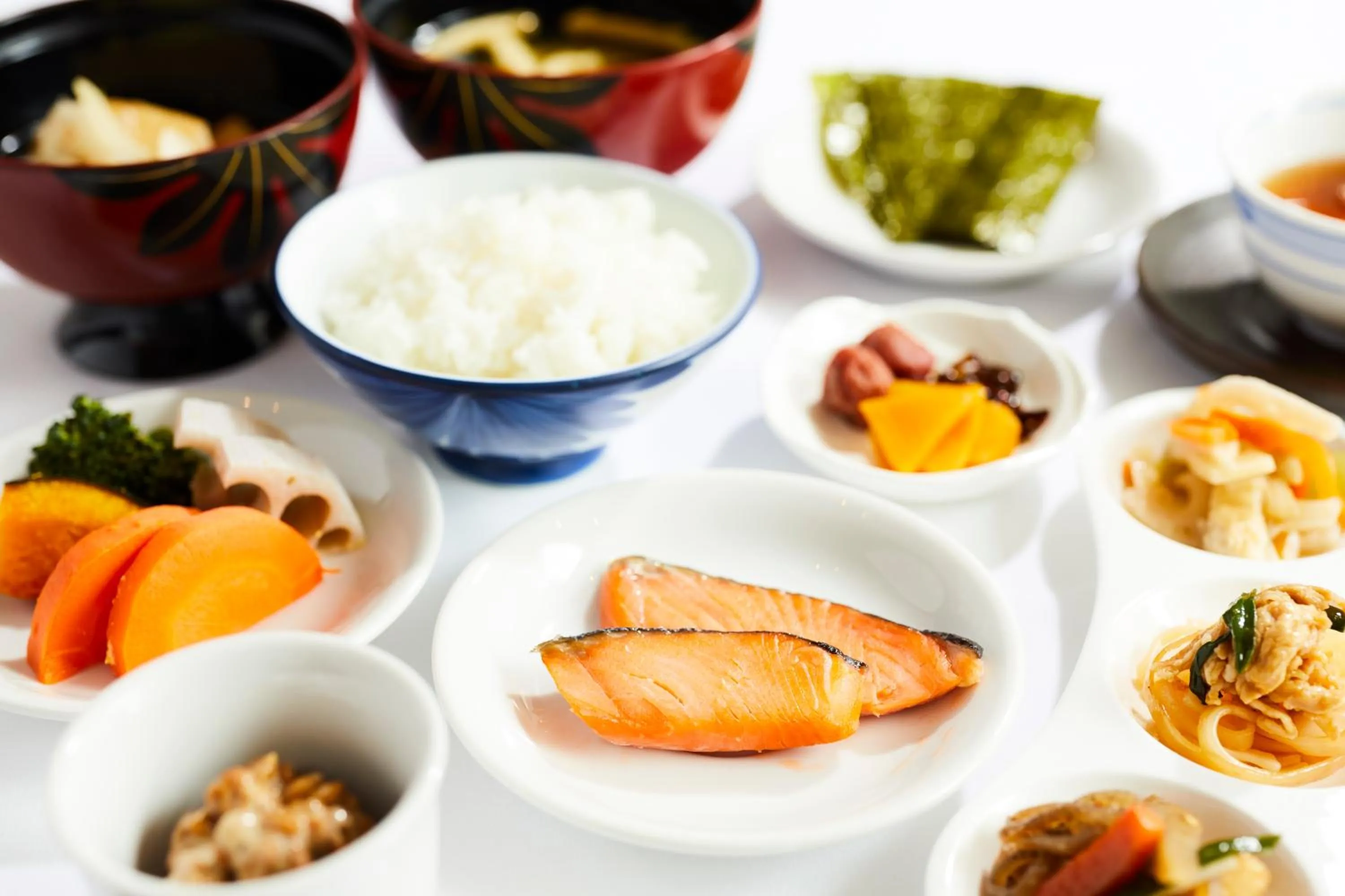 Buffet breakfast in Ginza Grand Hotel