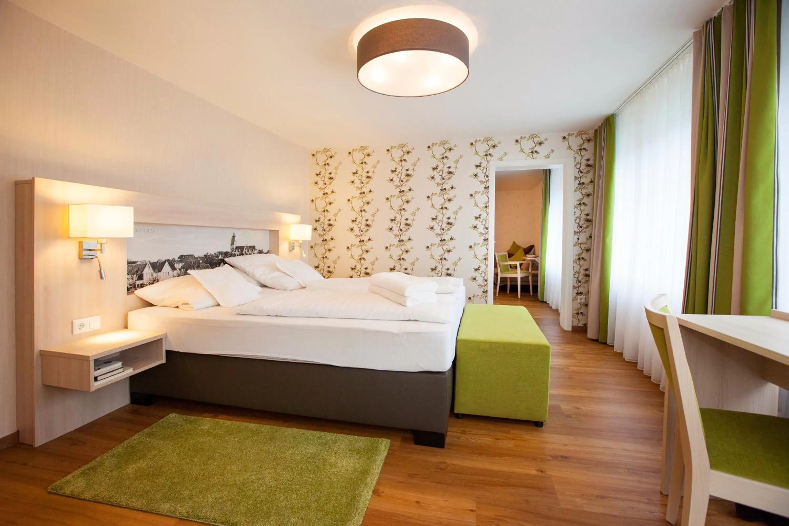 Photo of the whole room, Bed in Ferienhotel Haus Becker