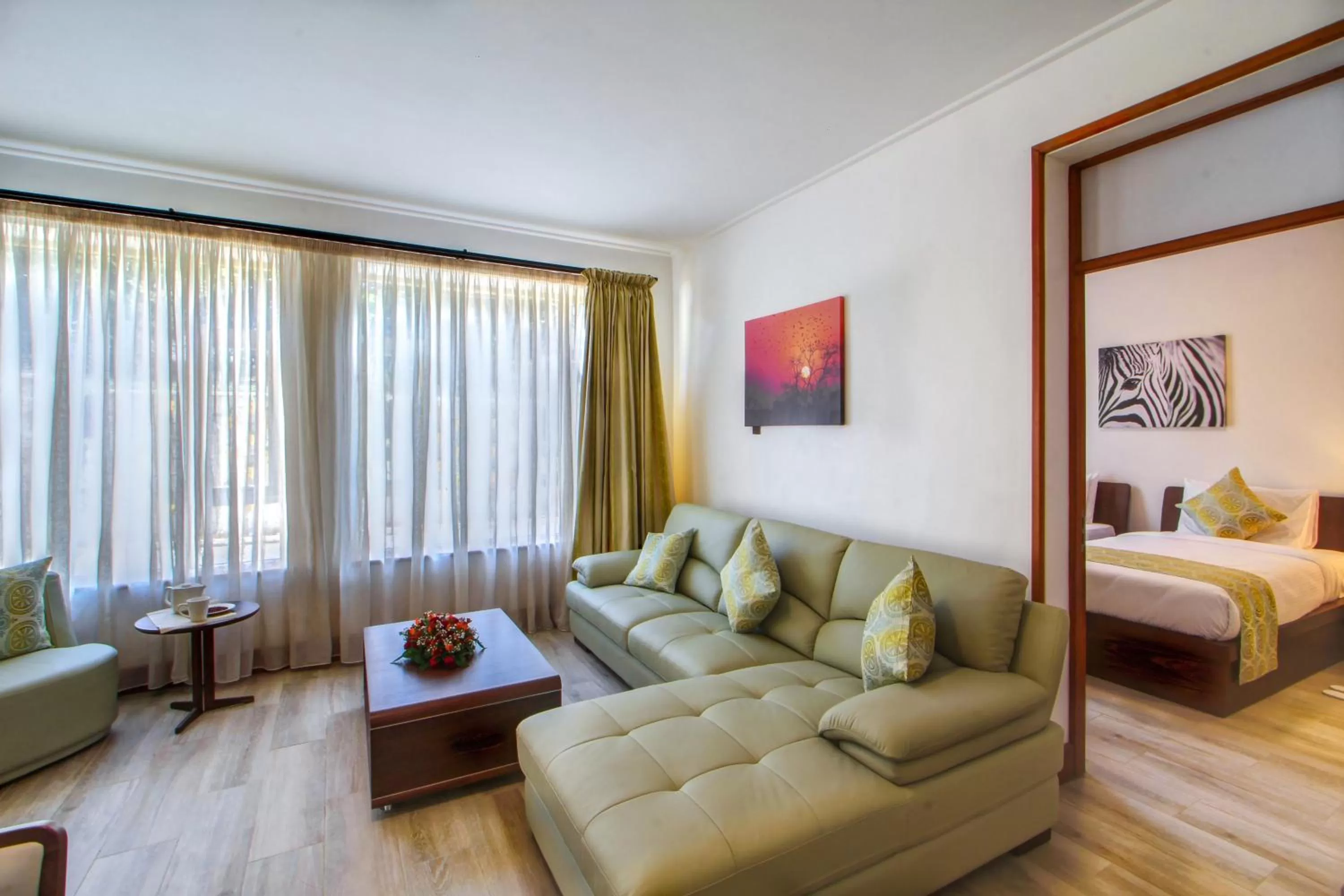 Living room, Bed in Executive Residency by Best Western Nairobi