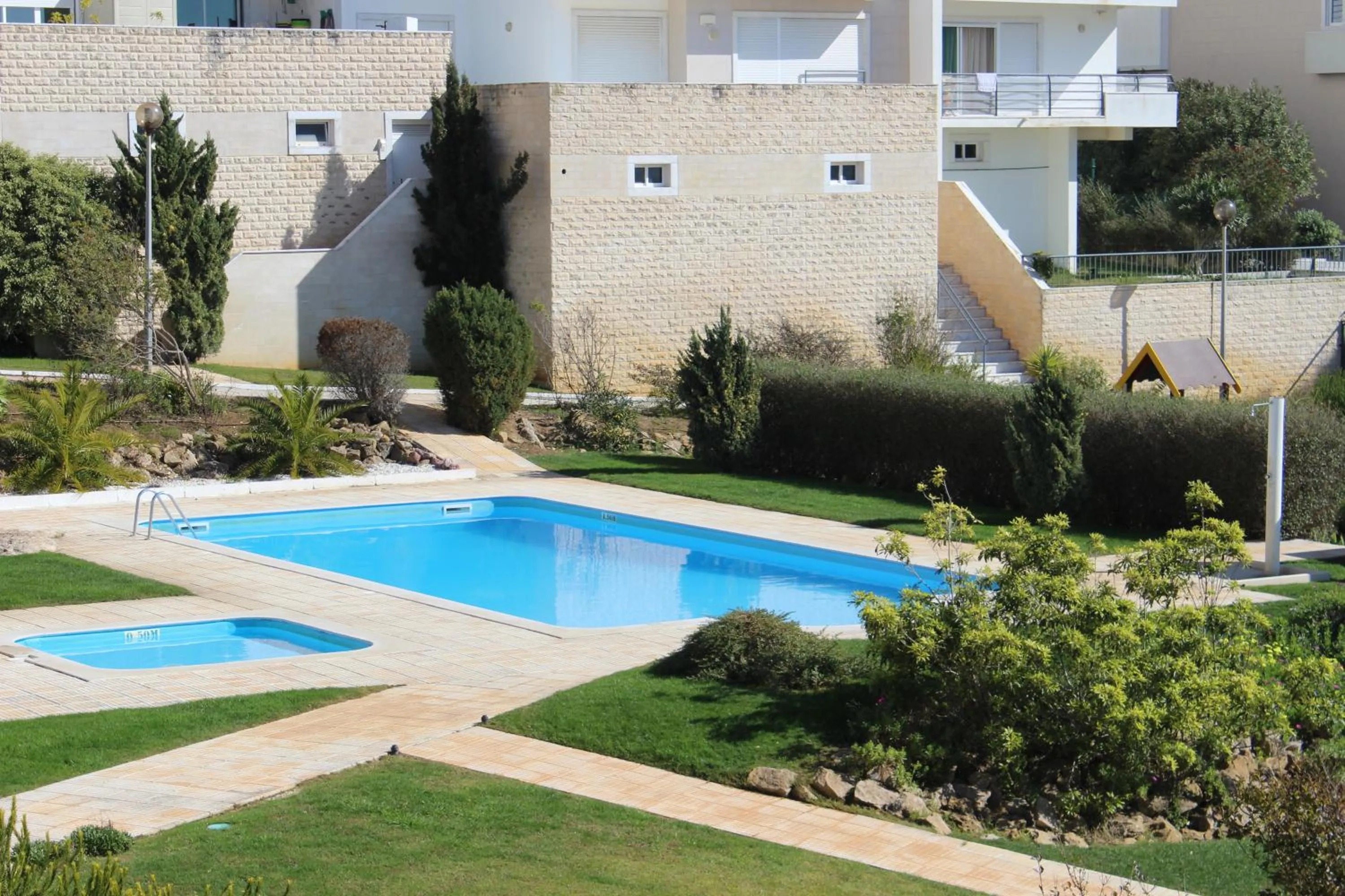 Swimming pool in Ericeira Chill Hill Hostel & Private Rooms - Peach Garden