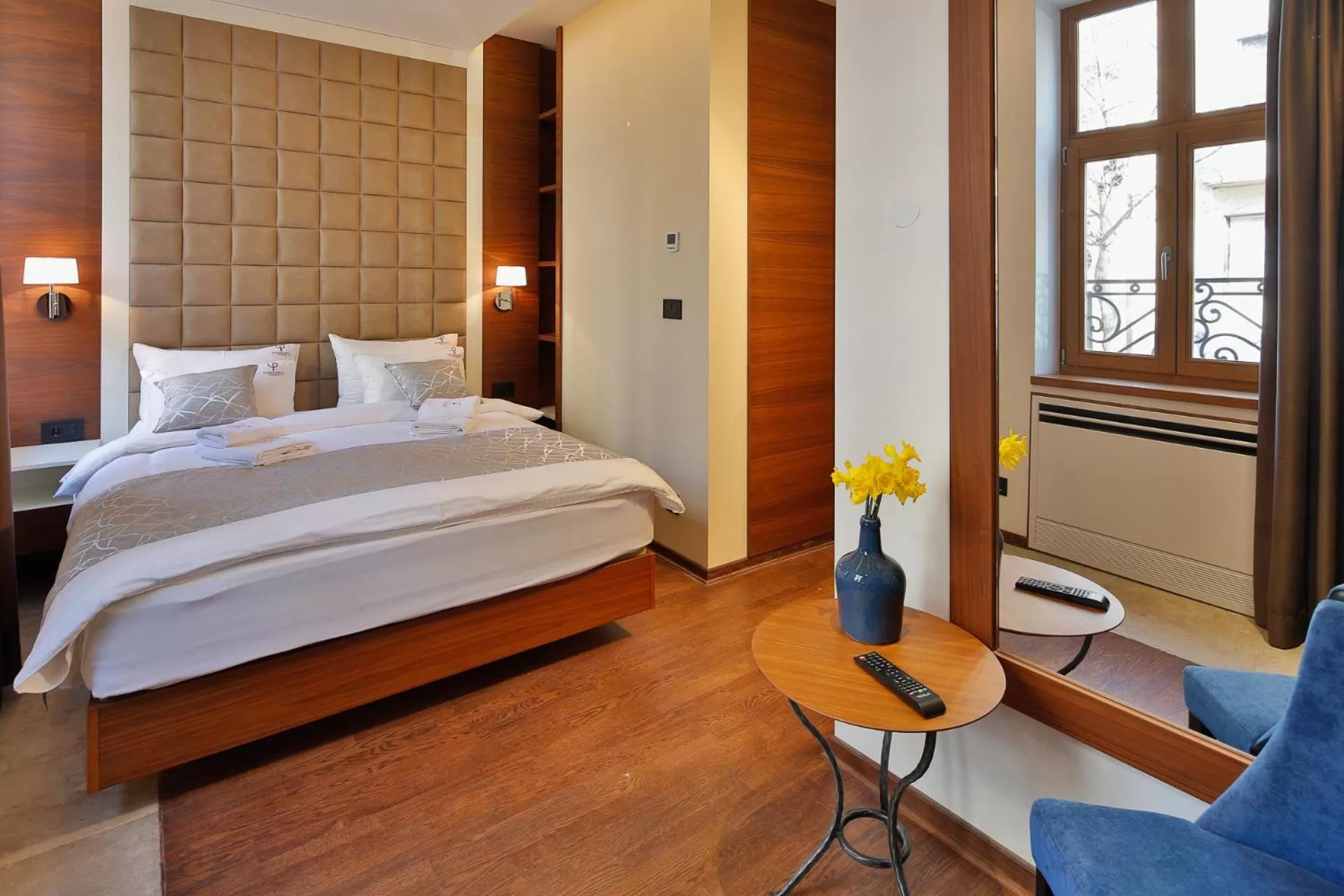 Bed in Hotel Passpartù Home Garni