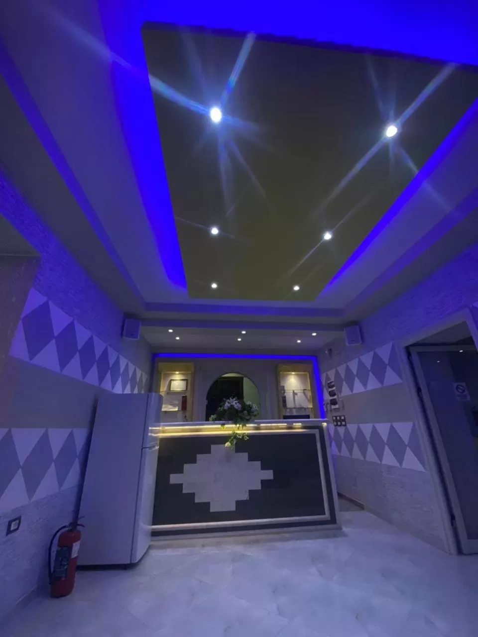 Steam room in Hotel Ago