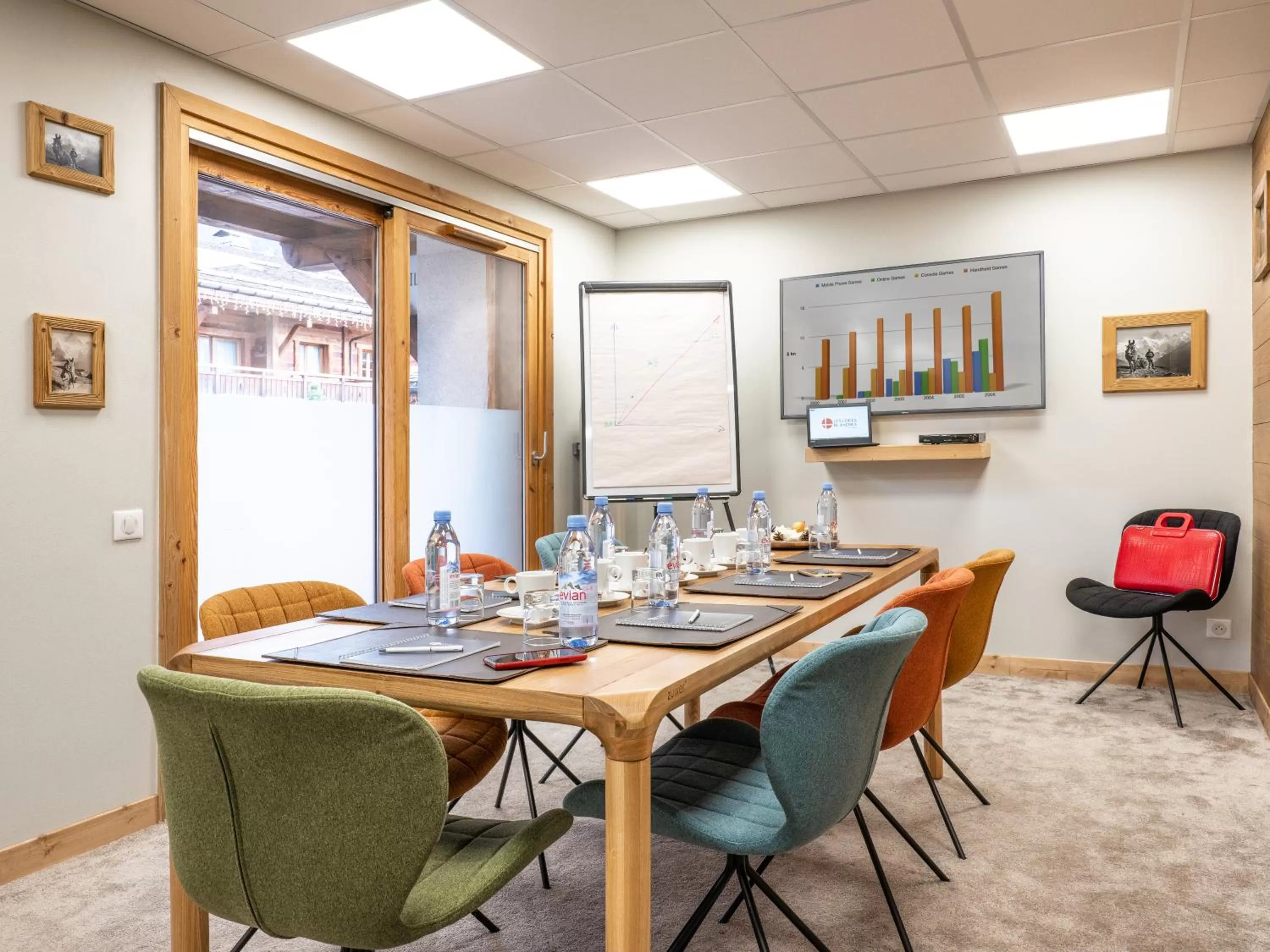 People in Les Loges Blanches Megève