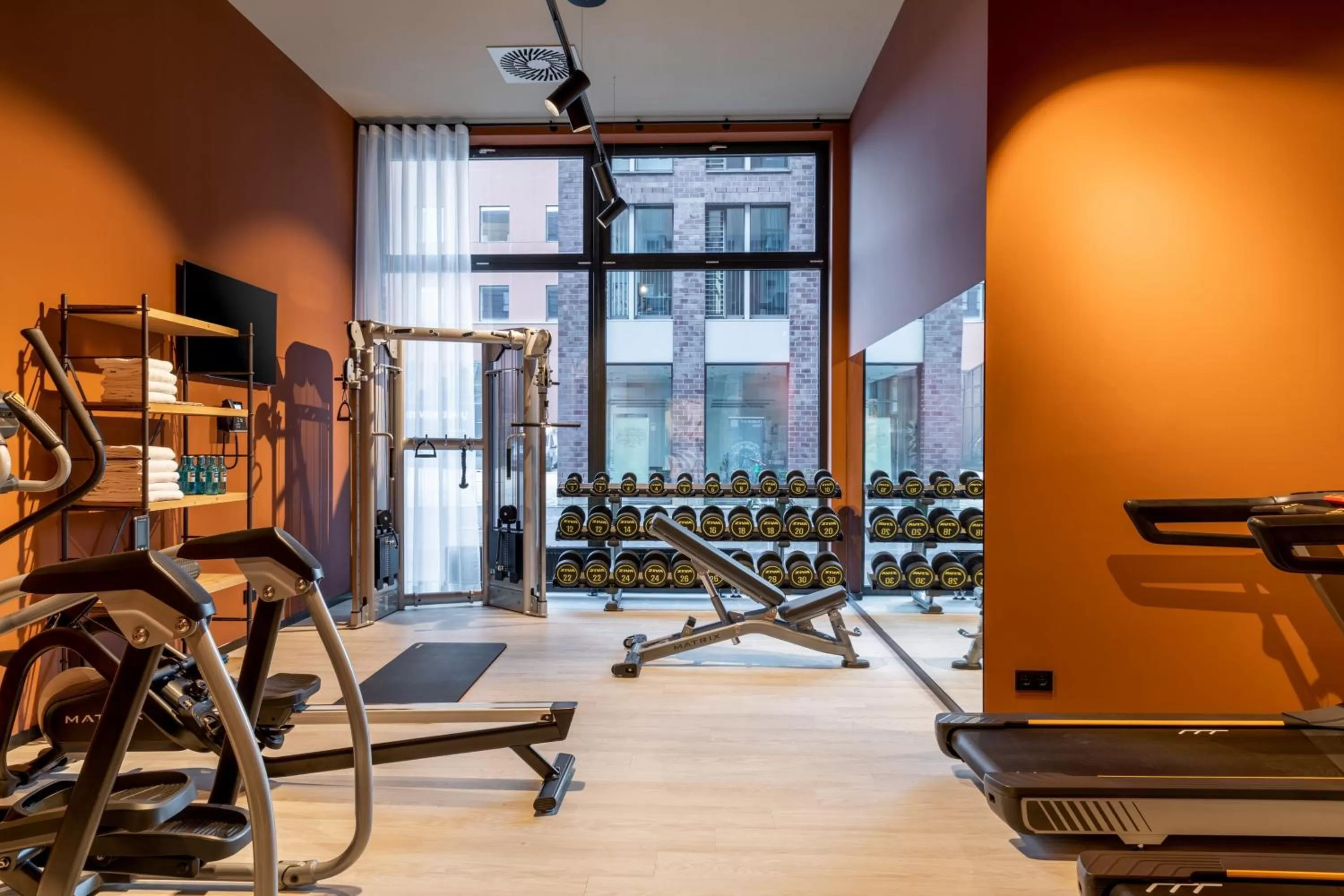 Fitness centre/facilities in Residence Inn by Marriott Dortmund City