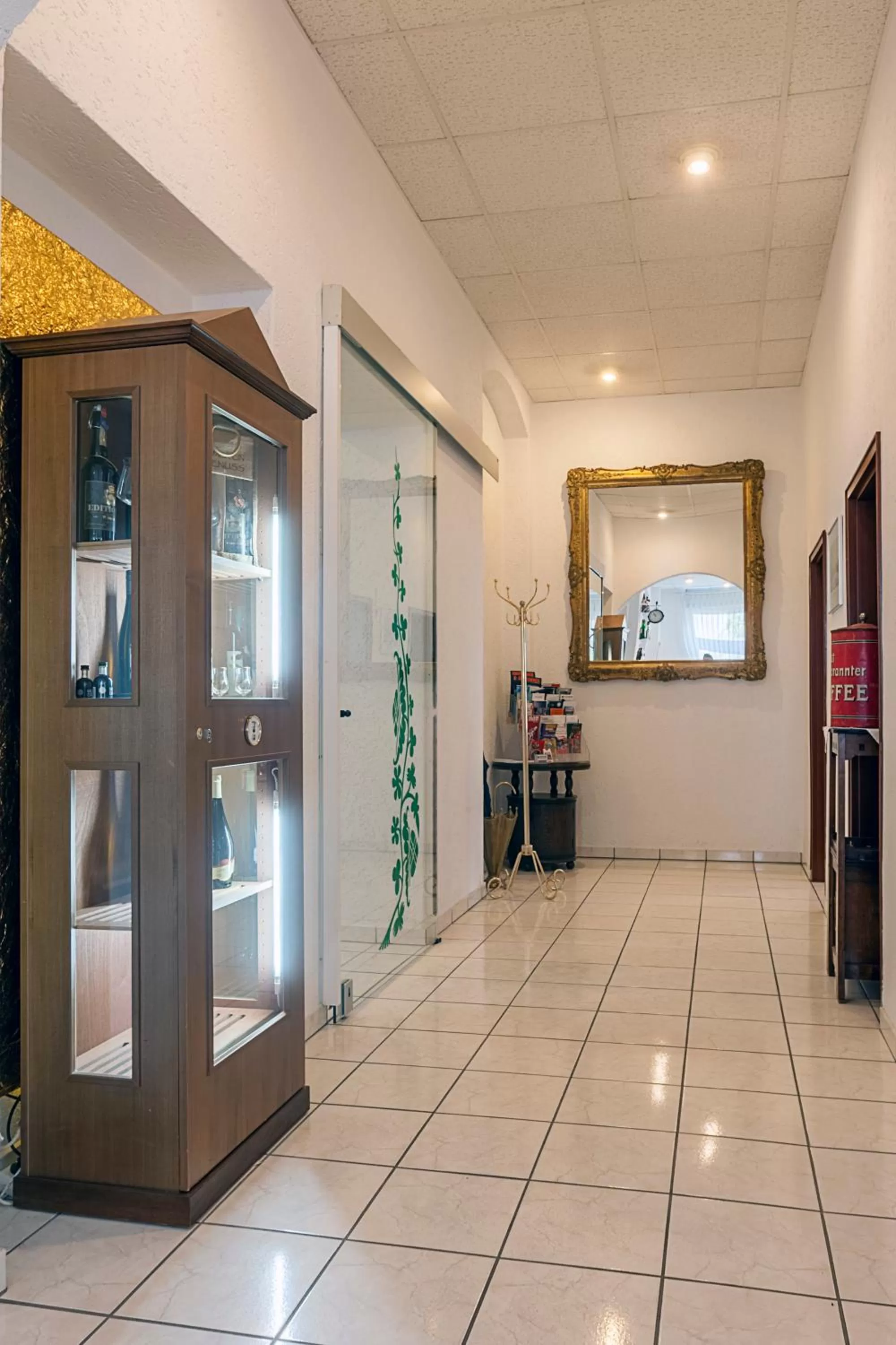 Decorative detail in Hotel Burgk