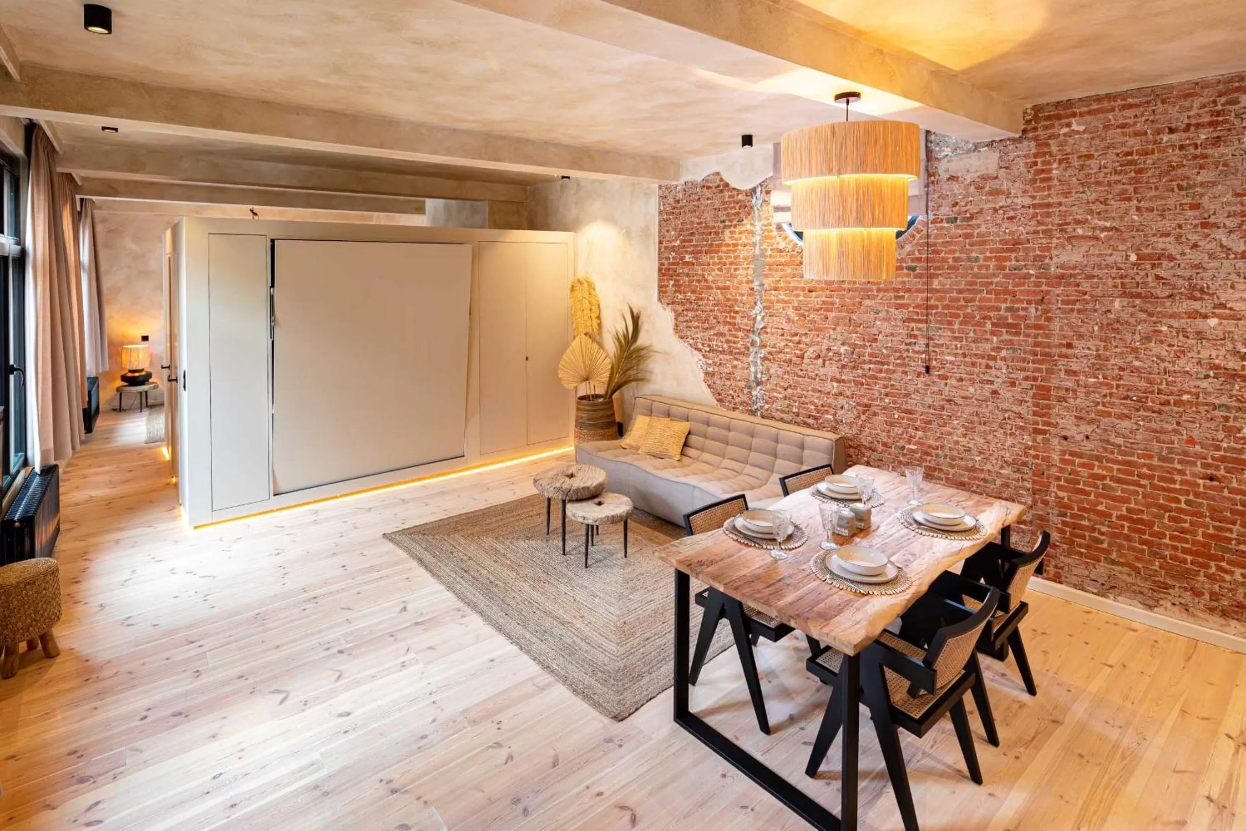 Living room in BTFL Living Antwerp