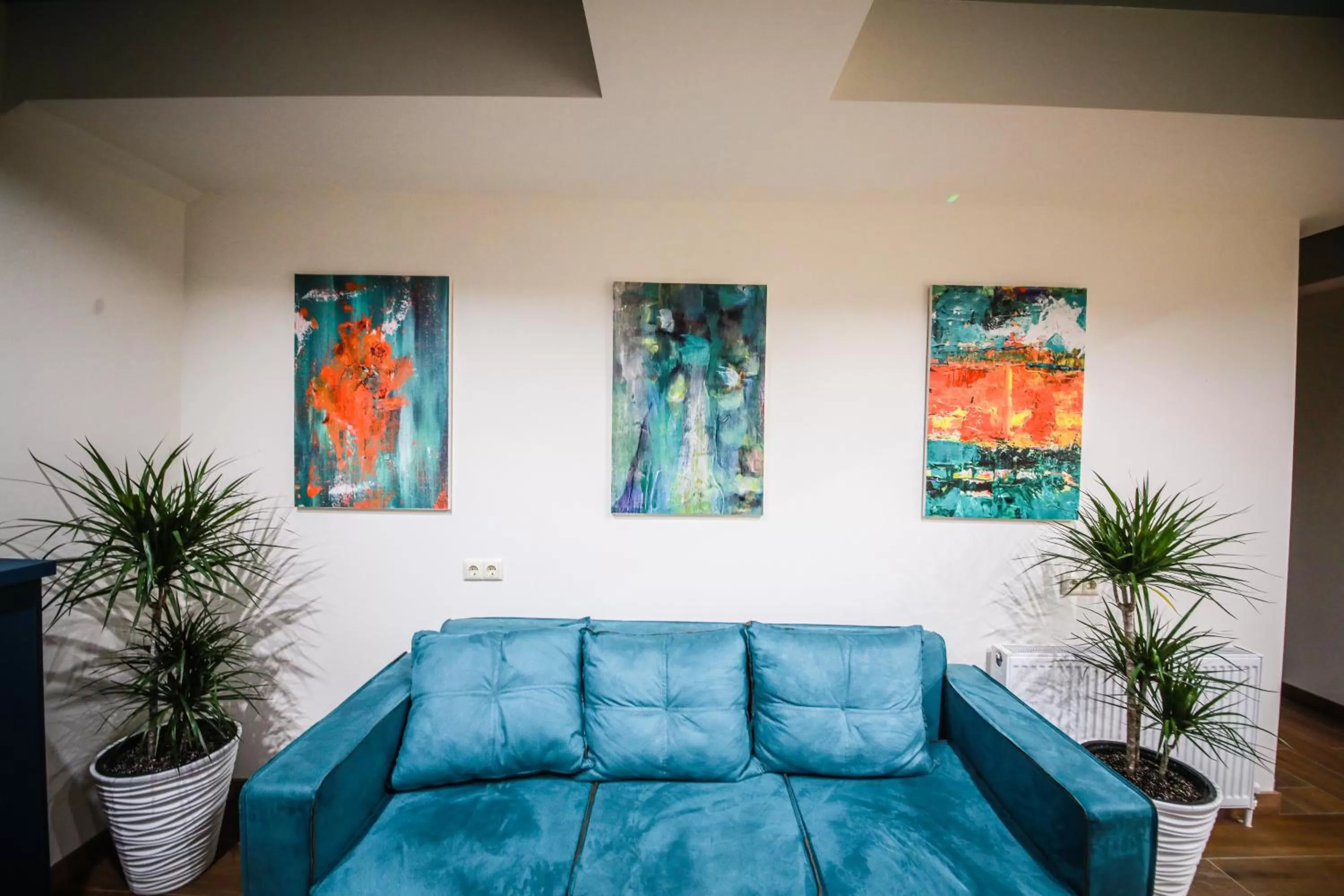 Living room in Hotel InnDigo in Kutaisi