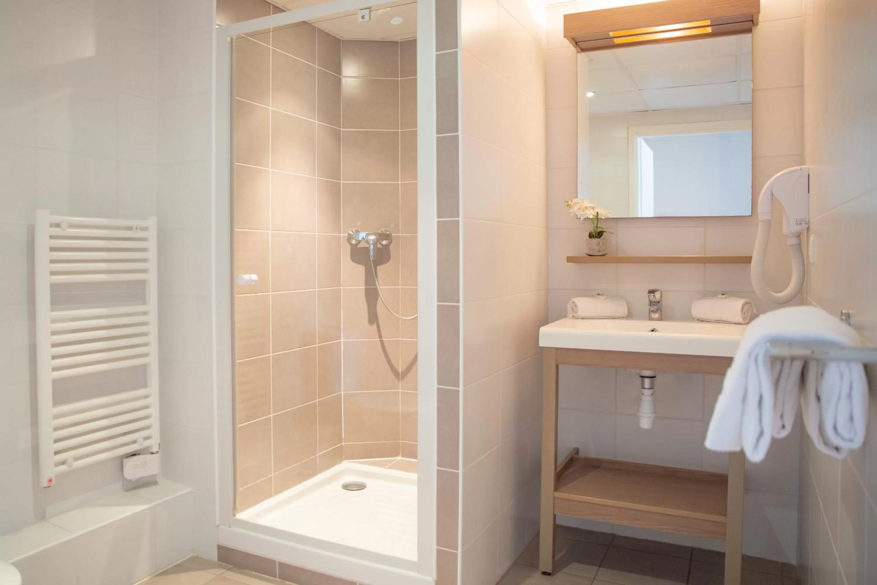 Shower in Comfort Aparthotel Cannes Mandelieu