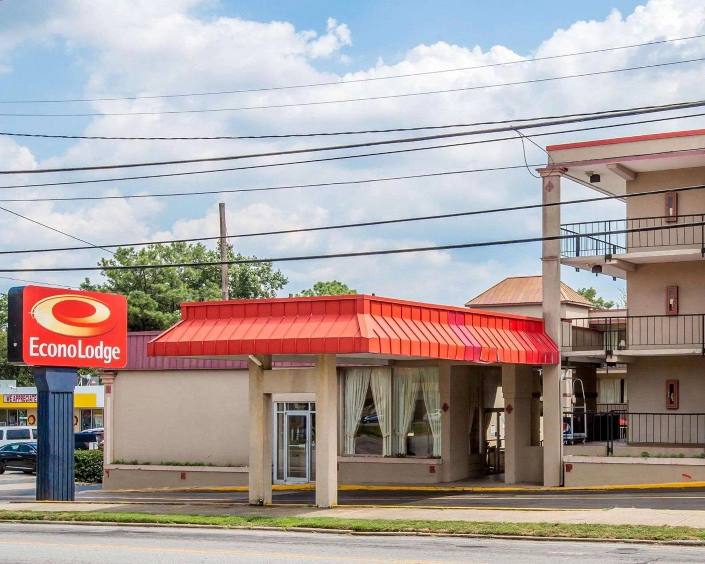 Property building in Econo Lodge Atlanta College Park