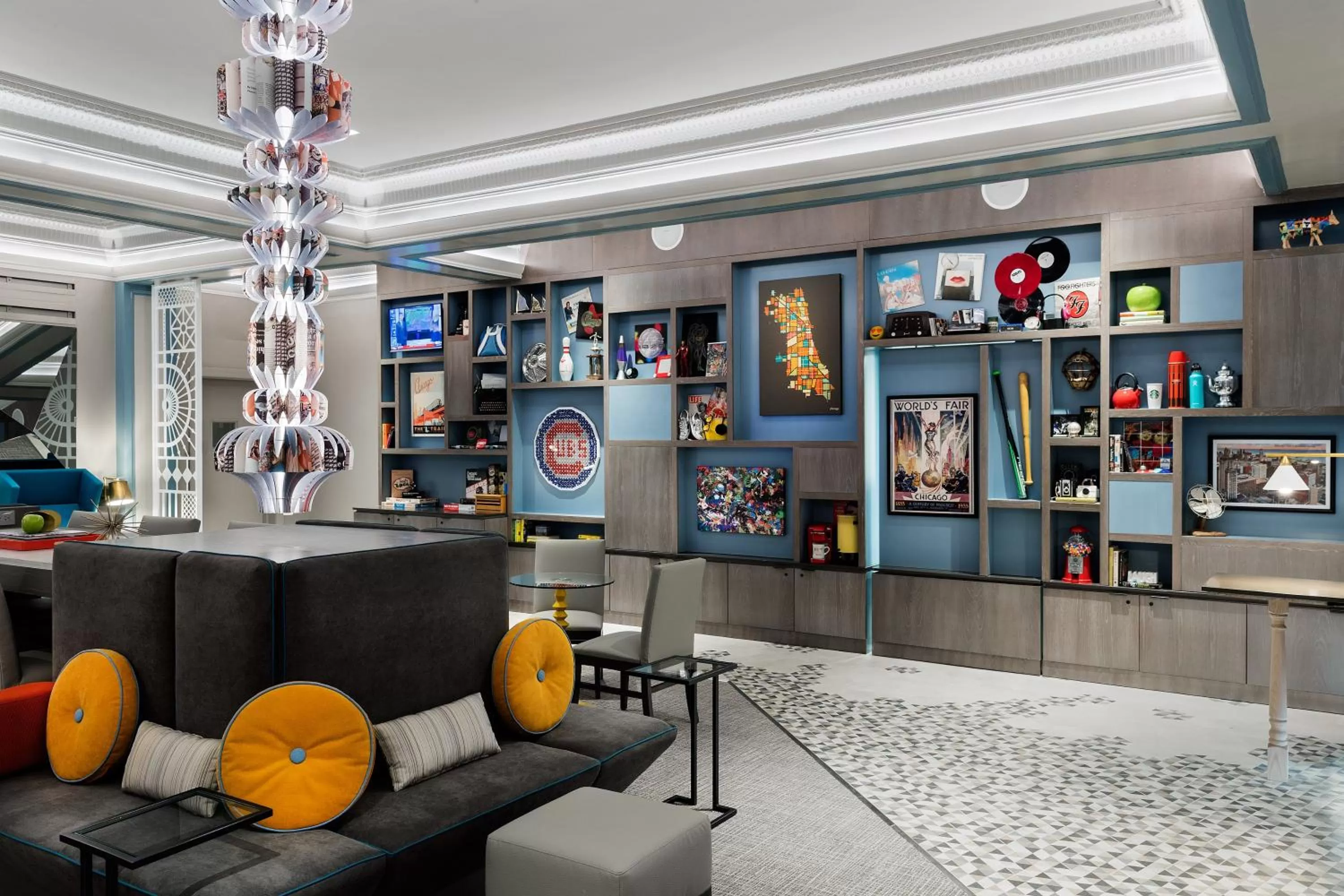 Lobby or reception in Hotel Versey Chicago Lincoln Park