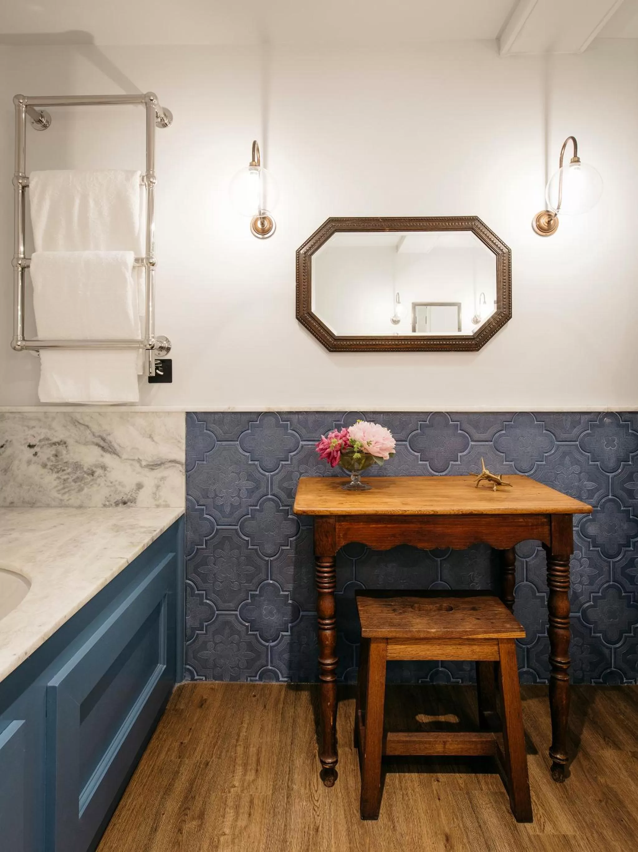 Bathroom in The Bower House, Restaurant & Rooms