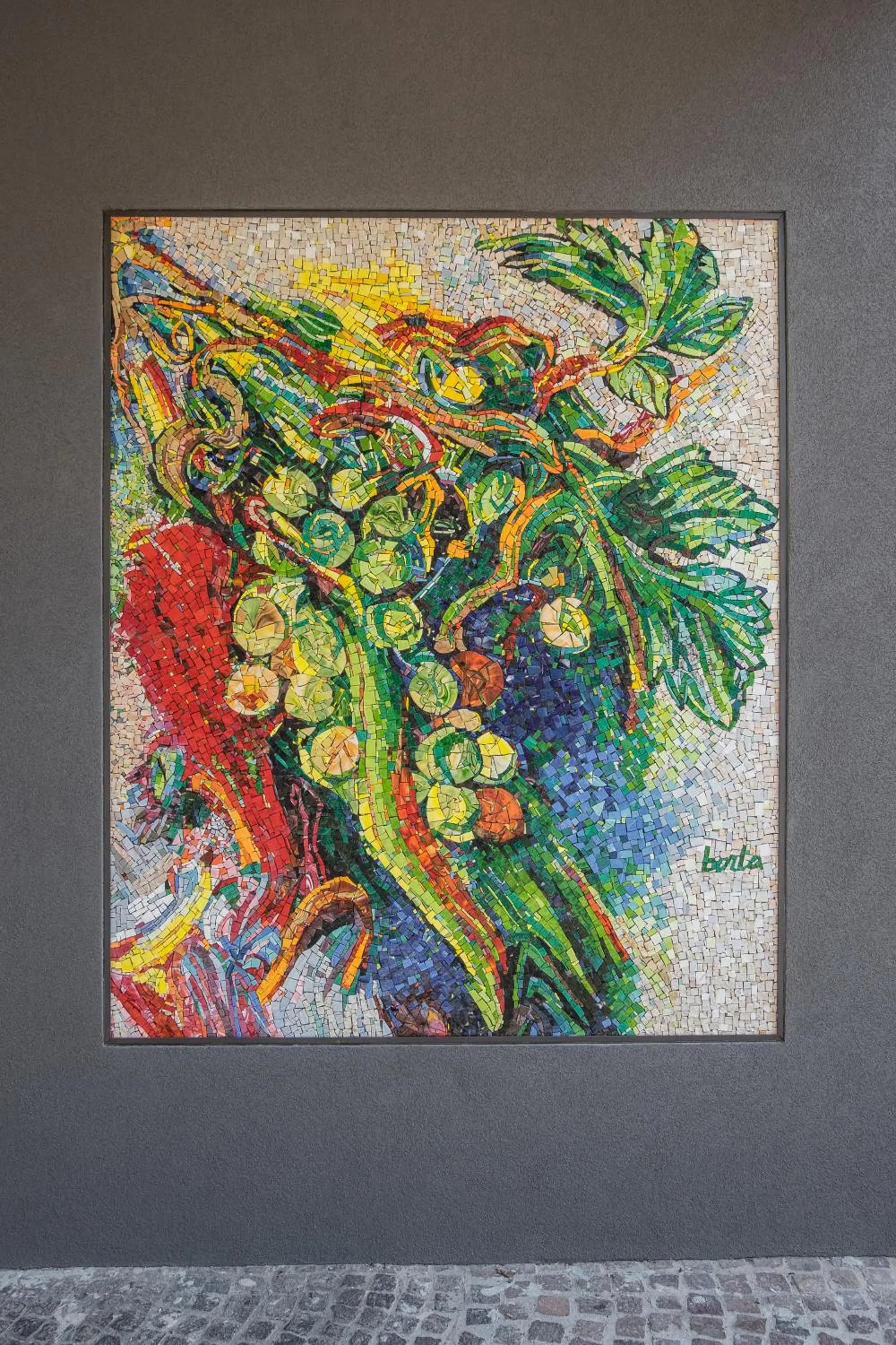 Decorative detail in Hotel Residence Ristorante Ramandolo