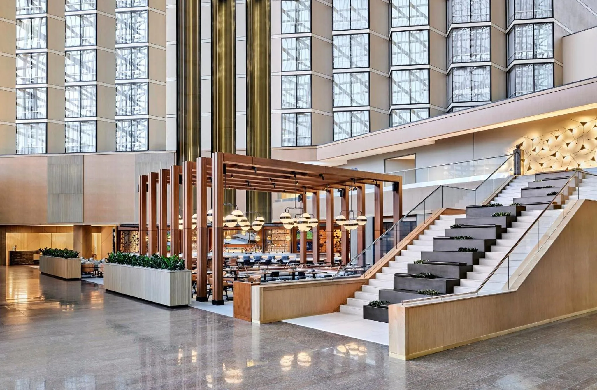 Decorative detail in Omni Austin Hotel Downtown