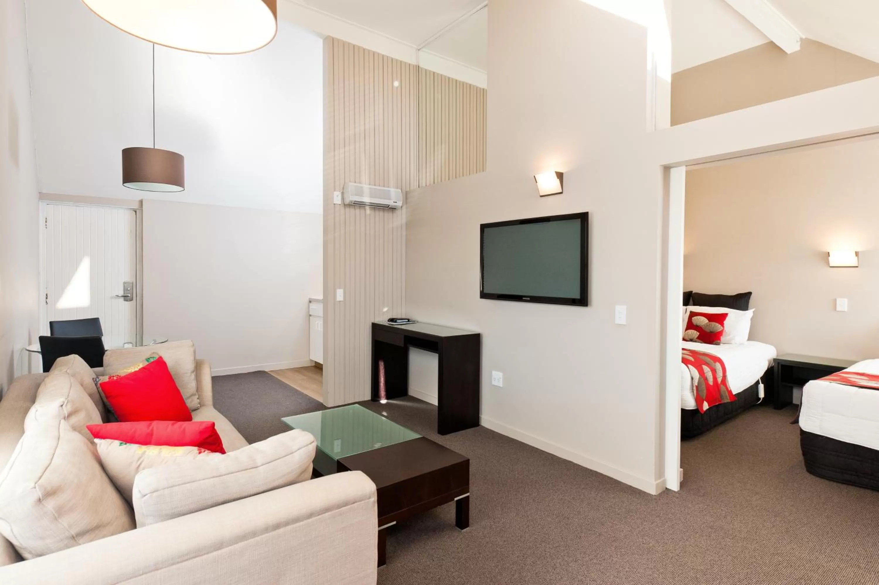 Seating area in Belmont Motor Inn