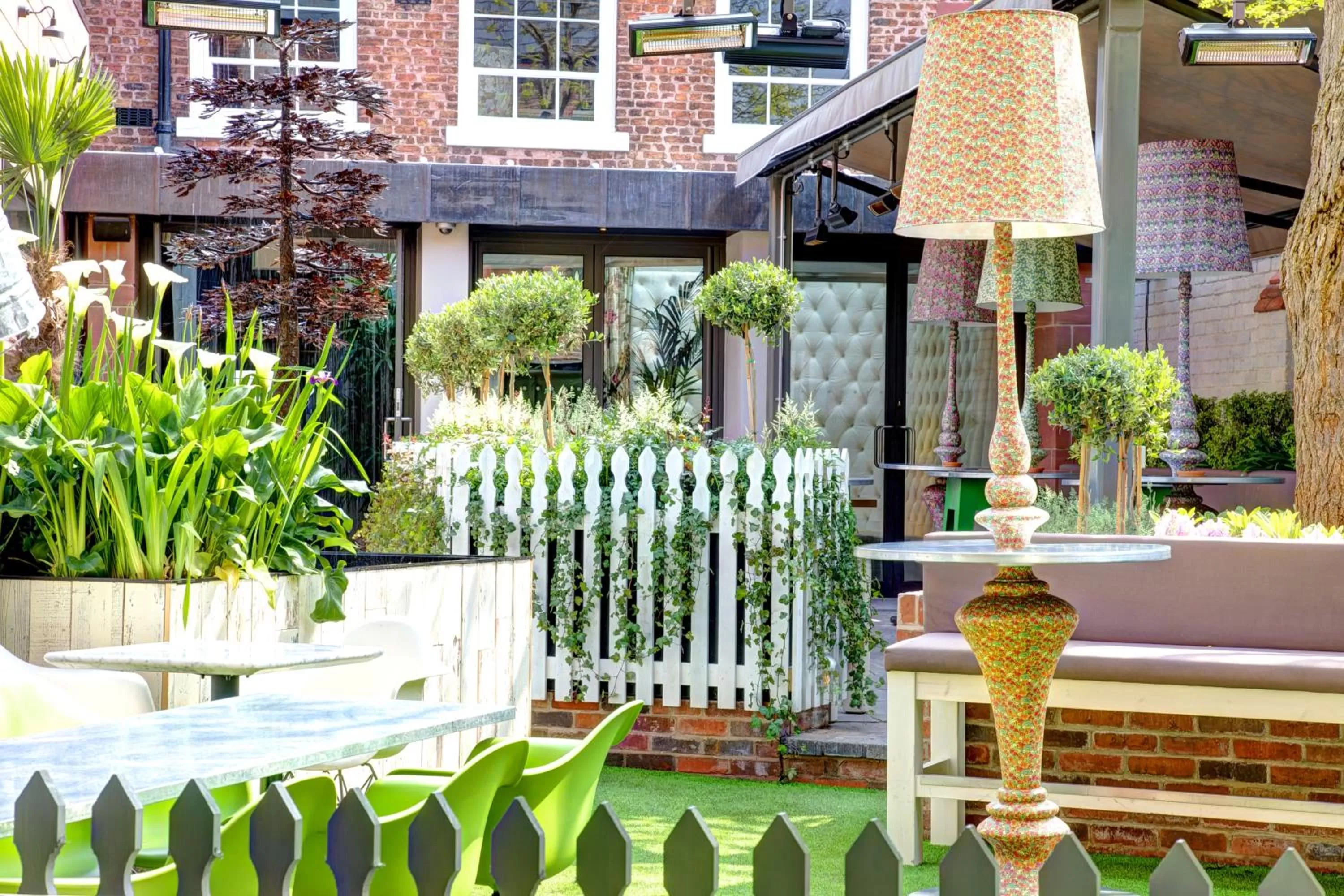 Garden in Oddfellows Chester Hotel & Apartments