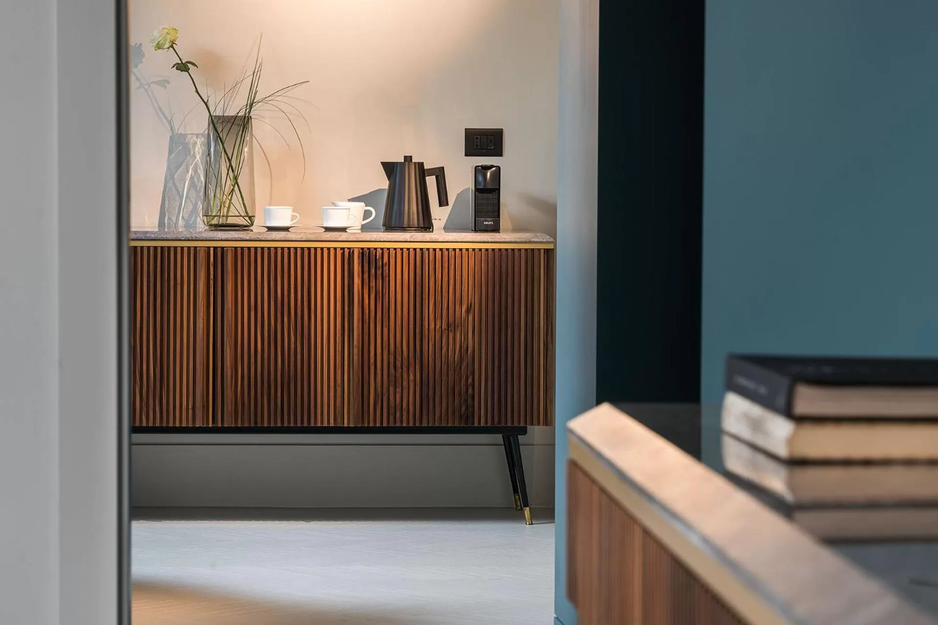 Living room in Byssus Suites