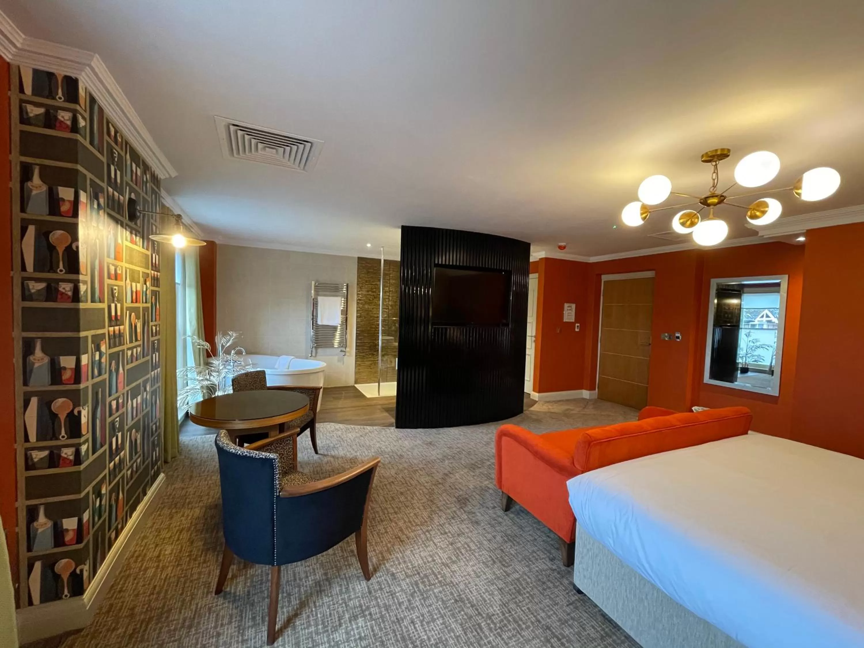 Bed in Park Farm Hotel