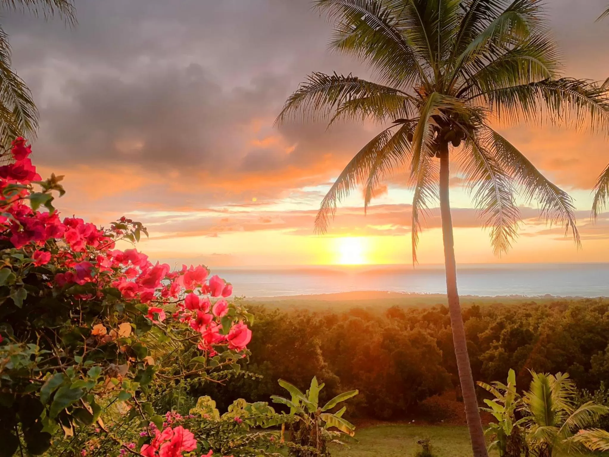 Sea view, Sunrise/Sunset in Kona Bayview Inn