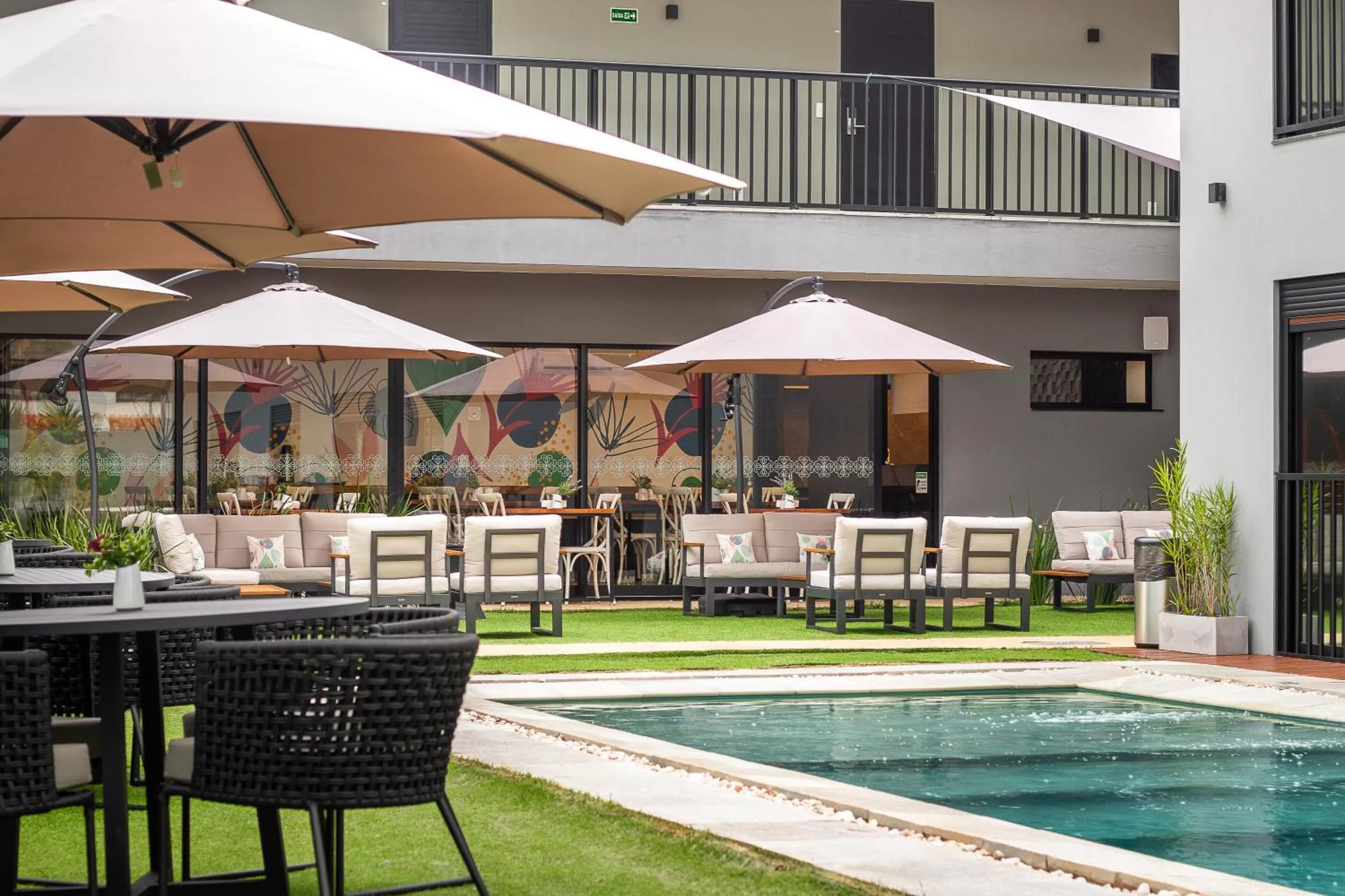 View (from property/room), Swimming Pool in Pousada Flores do Carmo