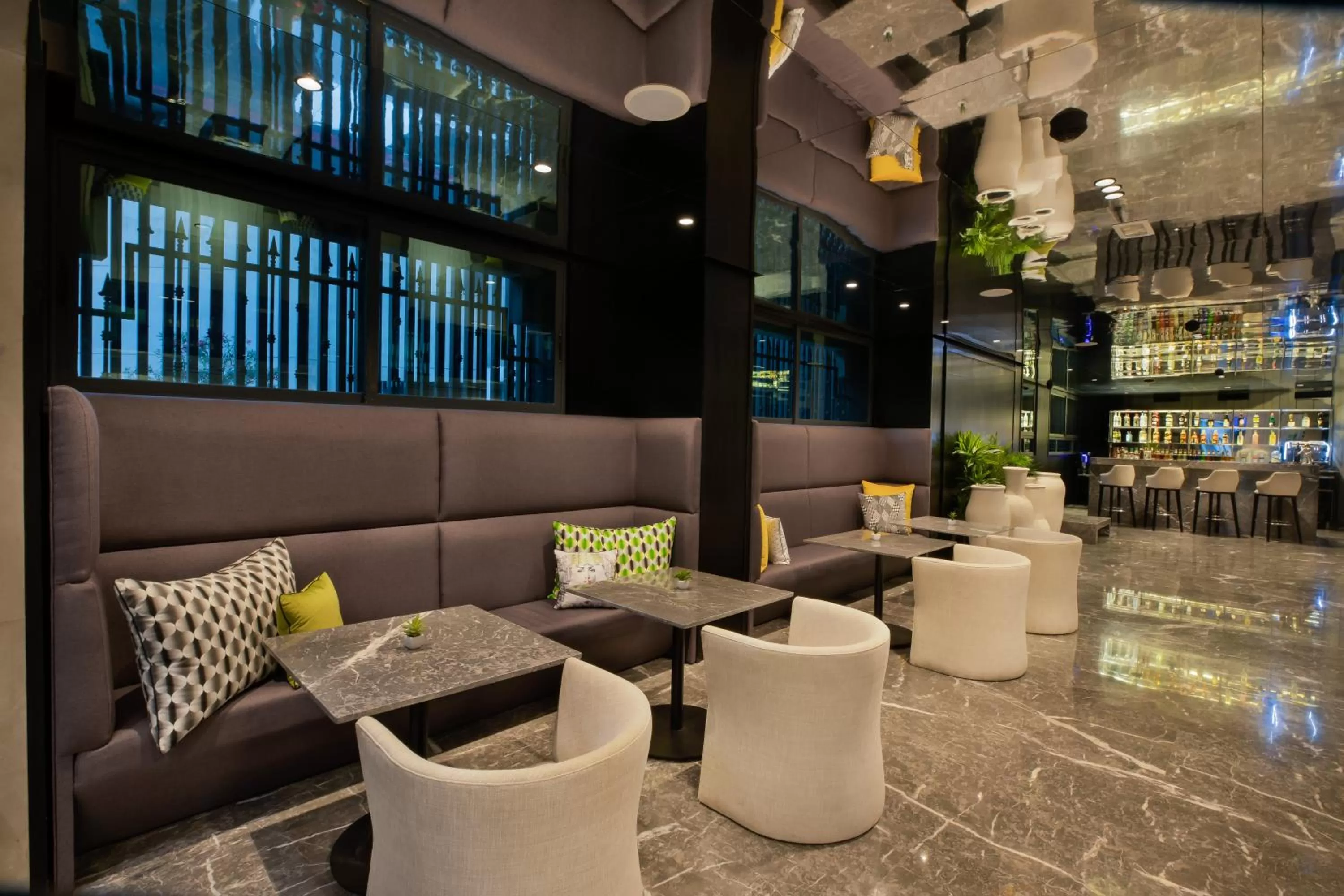 Lounge or bar in ODYSSEE Boutique Hotel Casablanca