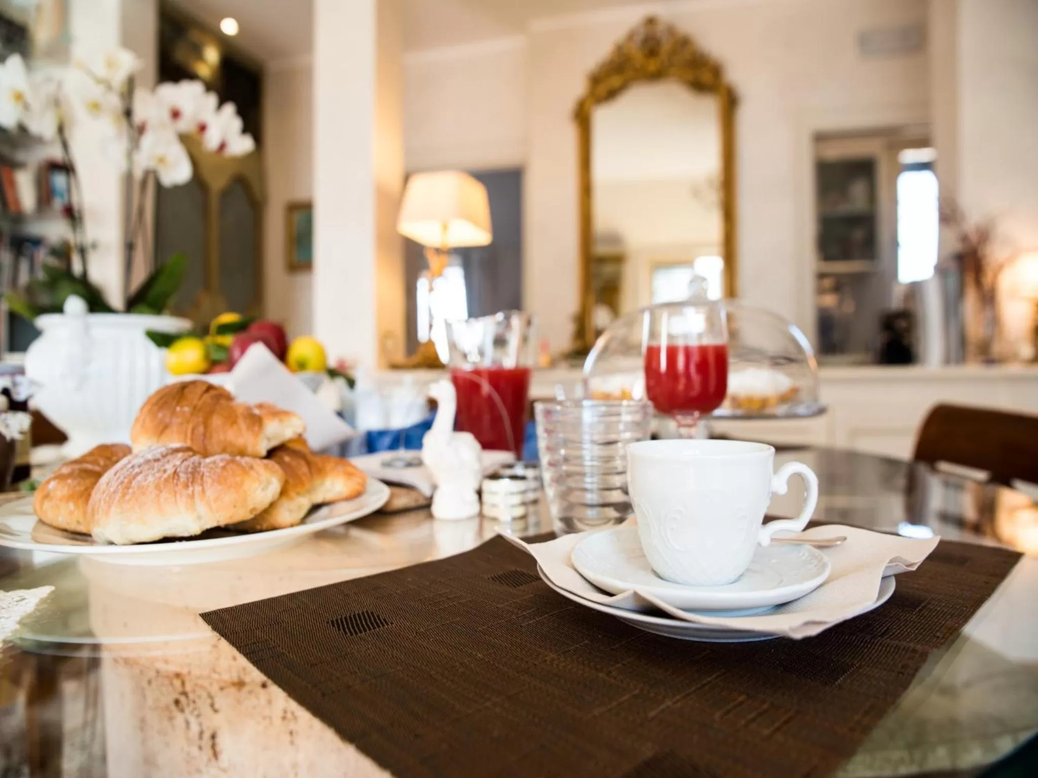 Italian breakfast in Casa Malena