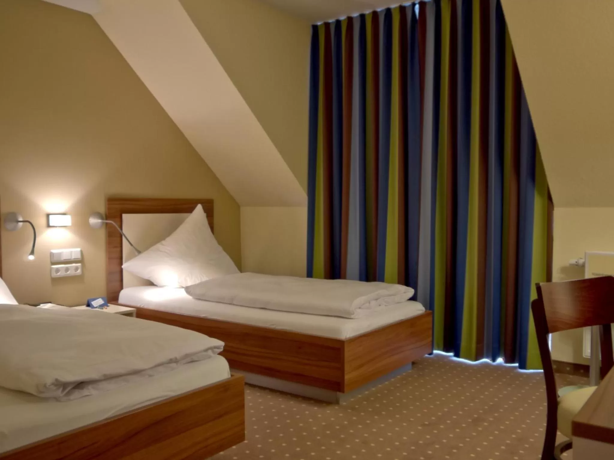 Bed in Hotel Friesische Wehde
