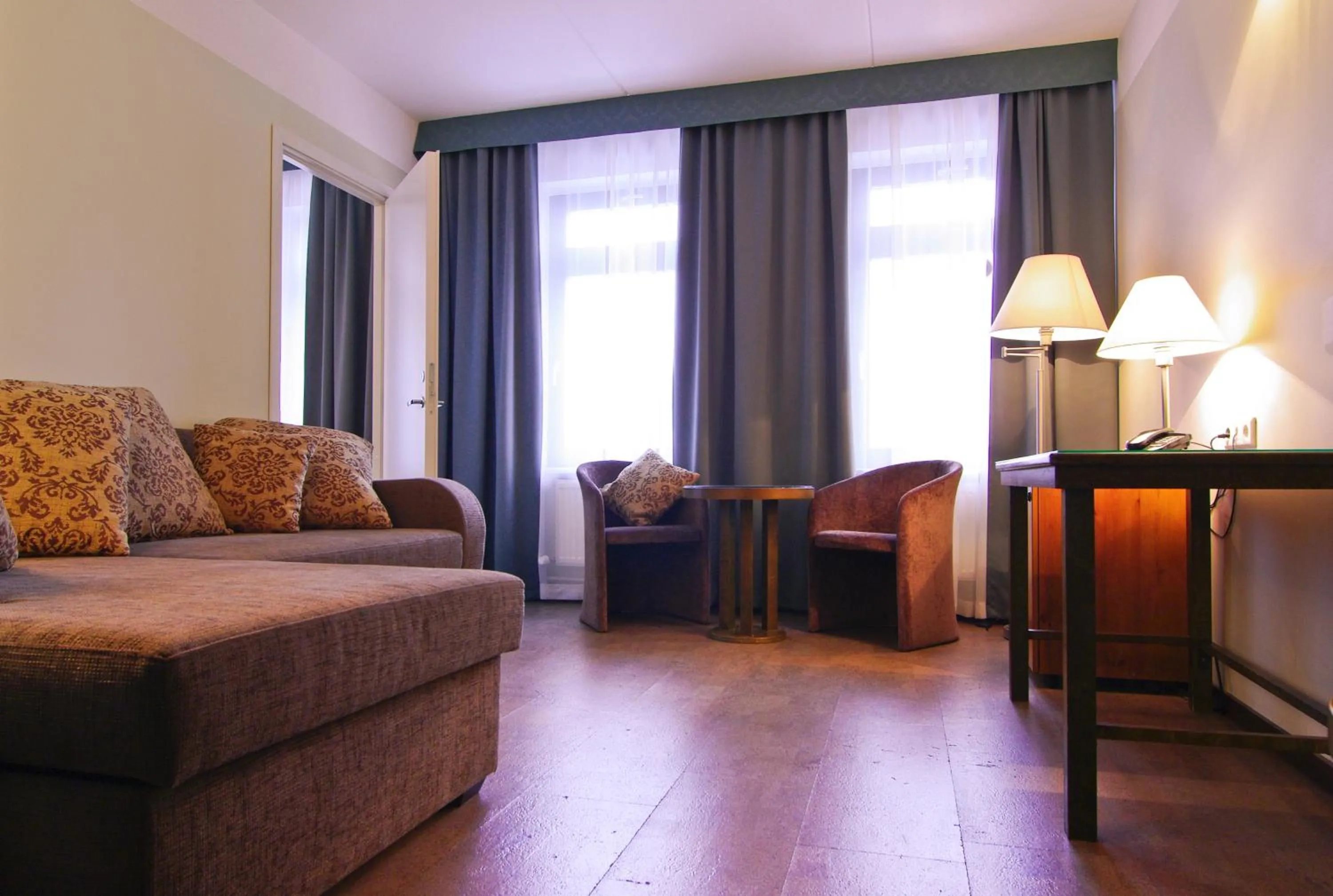 Seating area in Hotel St. Barbara