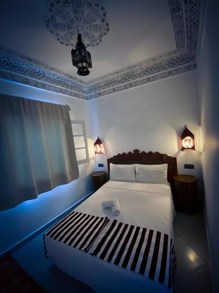 Bed in Hotel Marrakech
