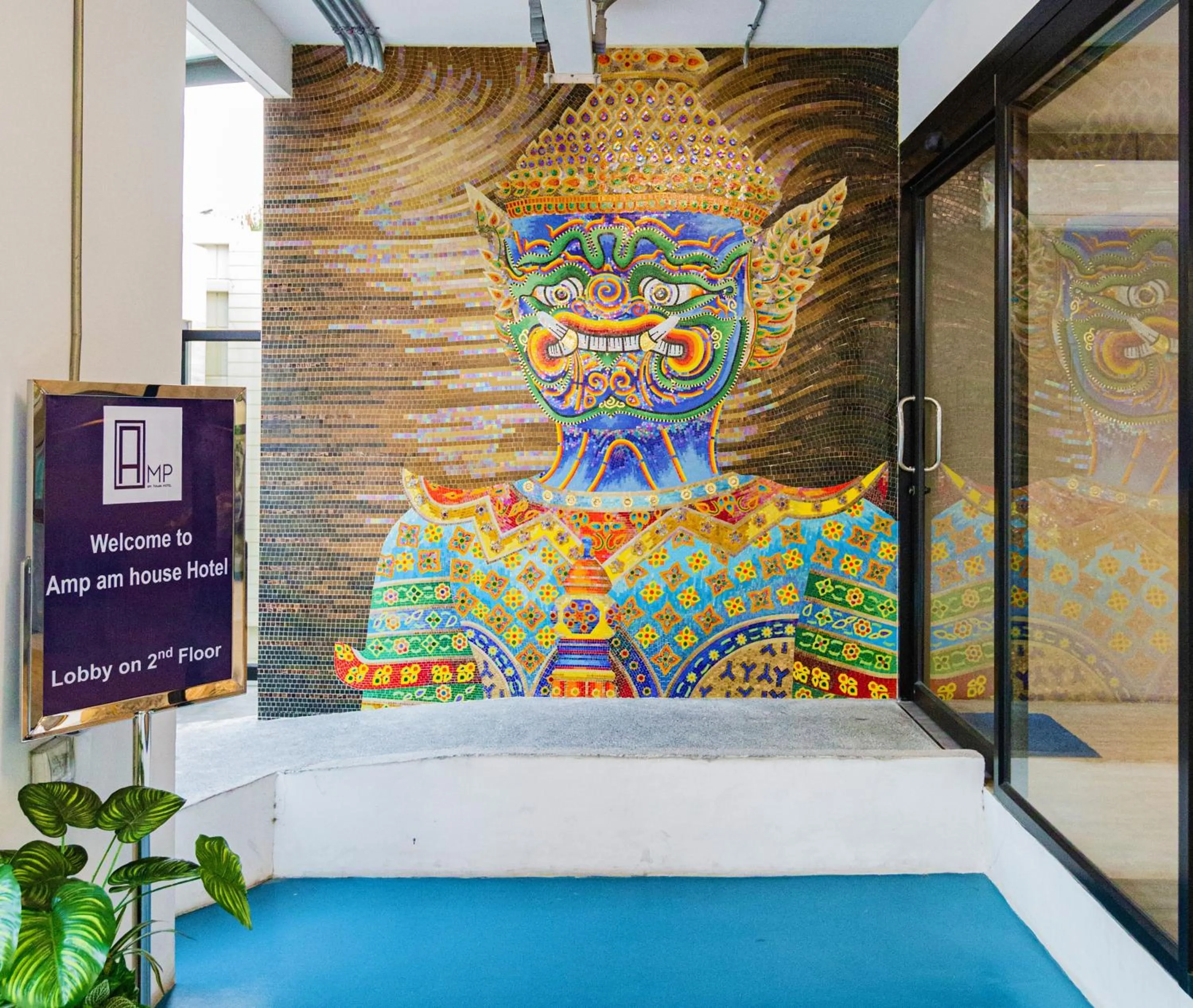 Facade/entrance in Amp Am House Bangkok Hotel