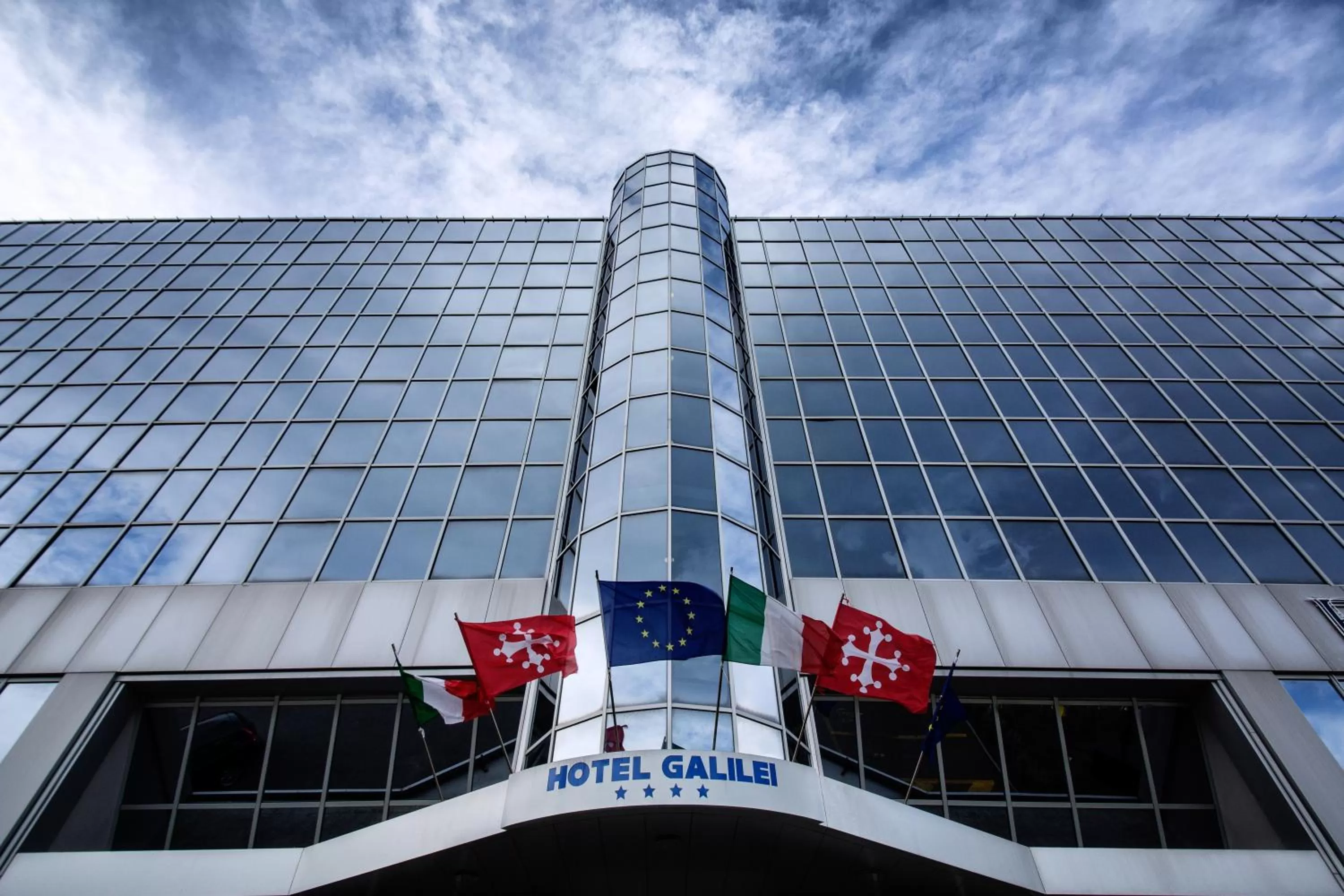 Facade/entrance in Hotel Galilei