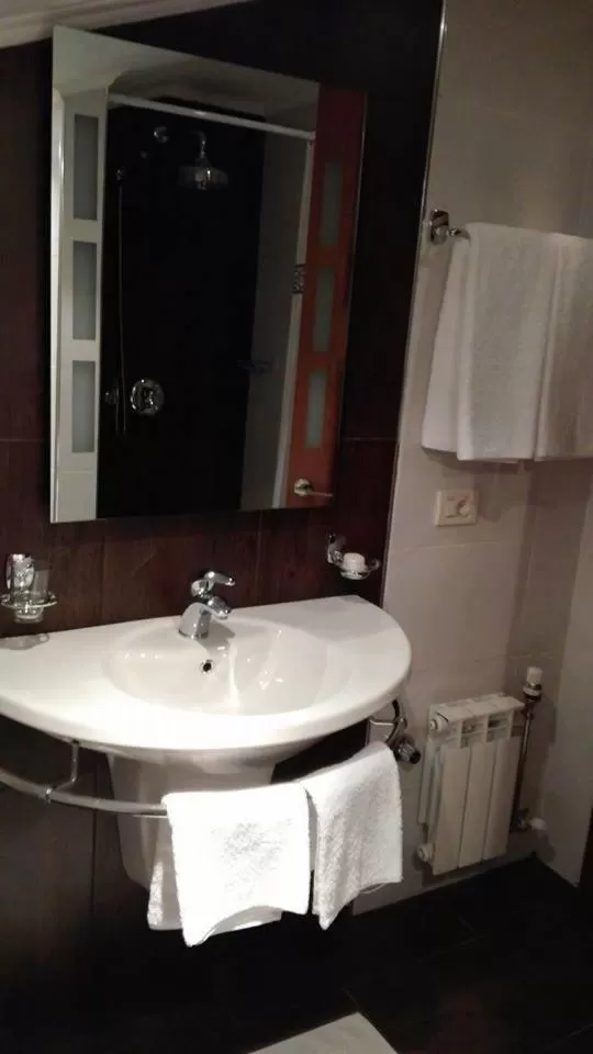 Bathroom in Vila Sigal Pogradec