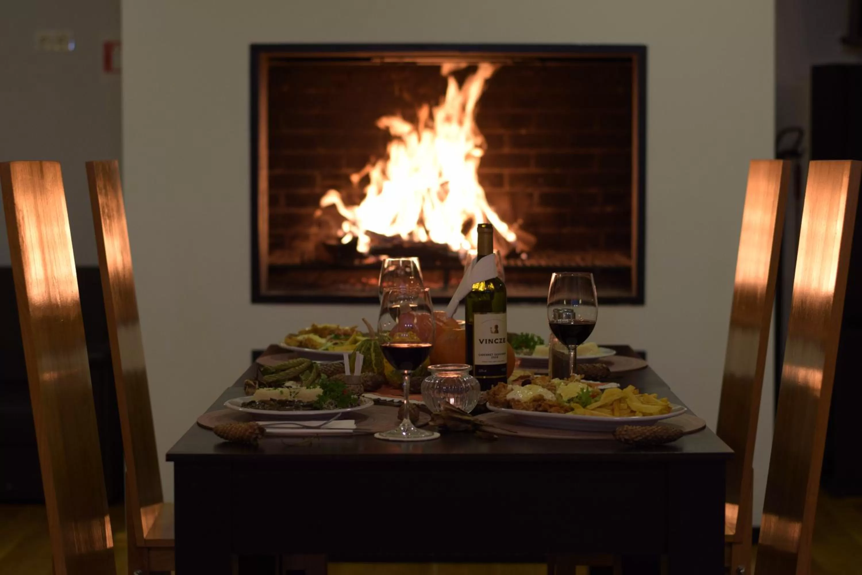 Dinner, Restaurant/Places to Eat in Mountain-Rest Pension