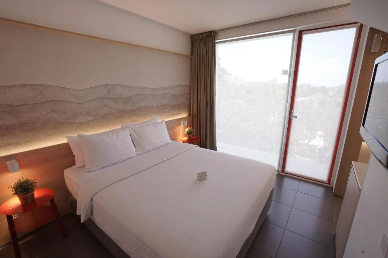 Bed in Malaka Hotel Bandung