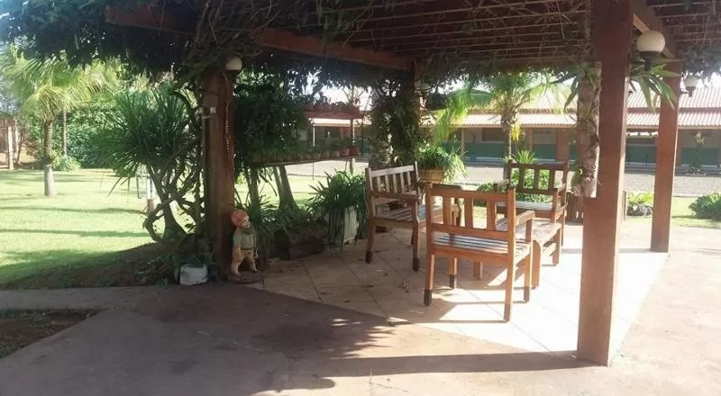 Patio in Pousada Manna