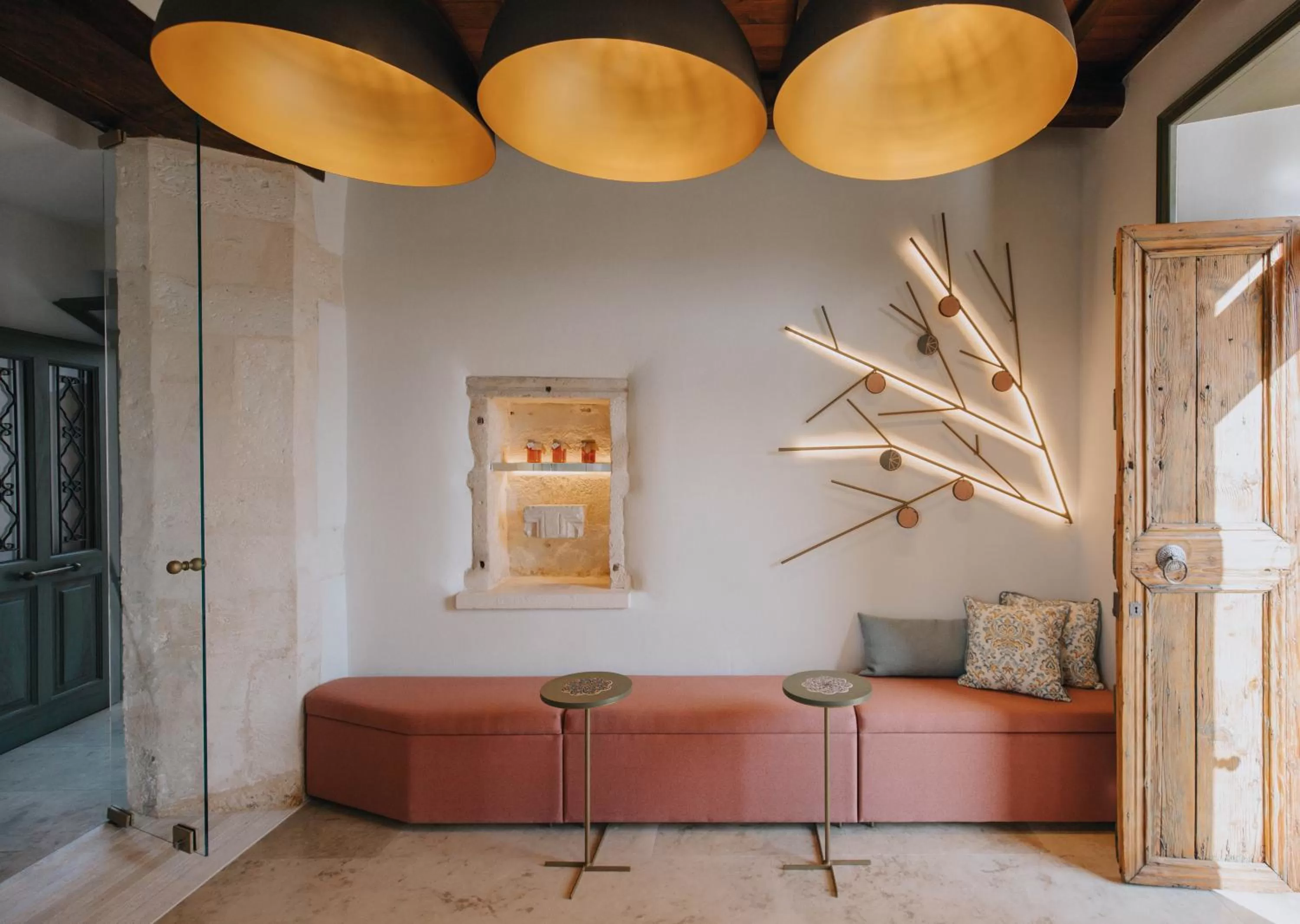 Seating Area in Neratze Hammam Suites