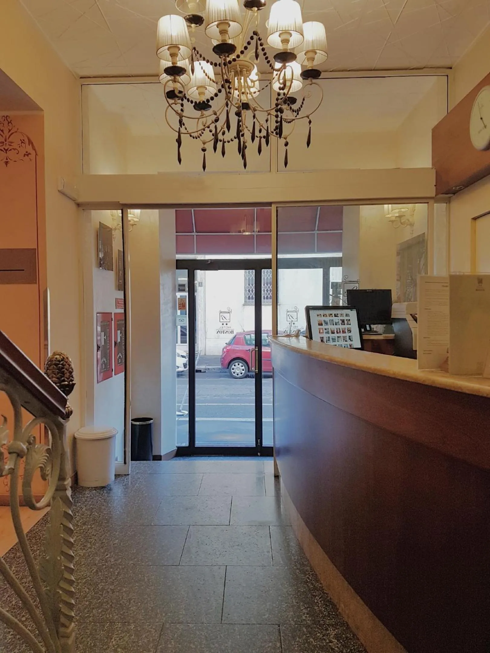 Lobby or reception in Hotel Boston