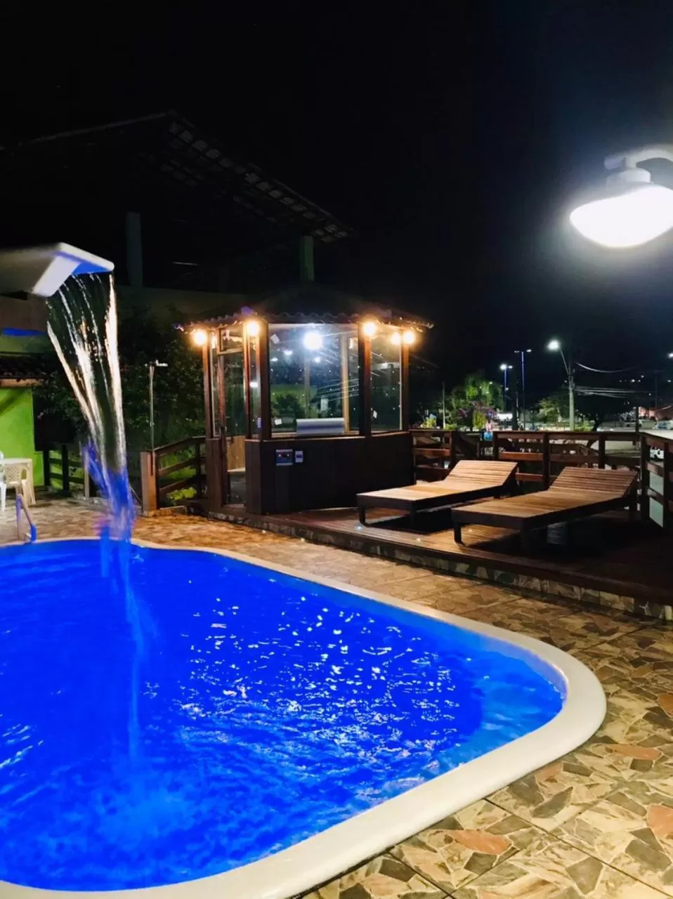 Swimming Pool in Pousada Campo Alegre