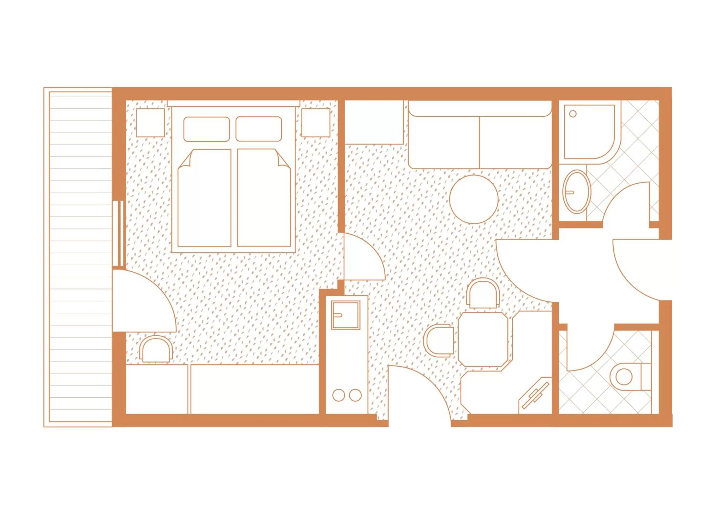 Floor plan in Appartements KATHRIN