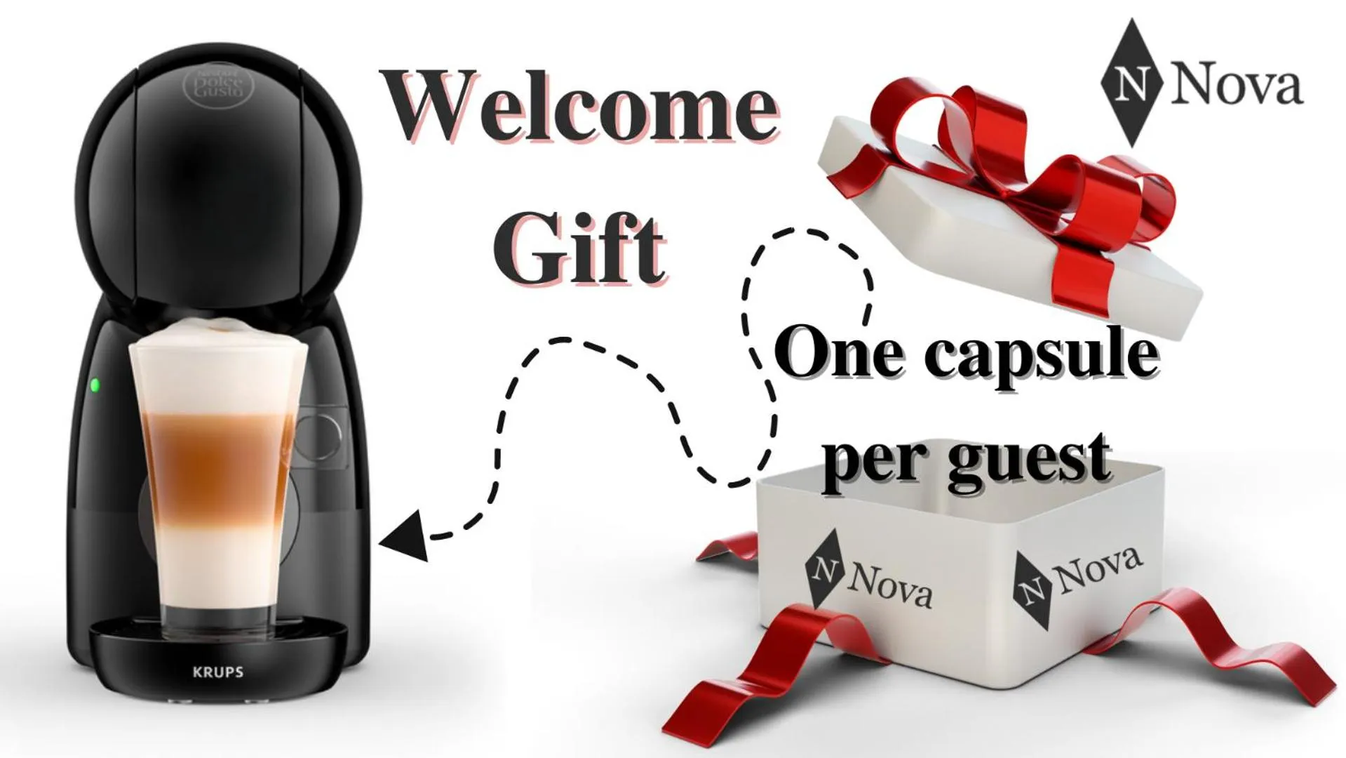 Coffee/tea facilities in Nova Apartments