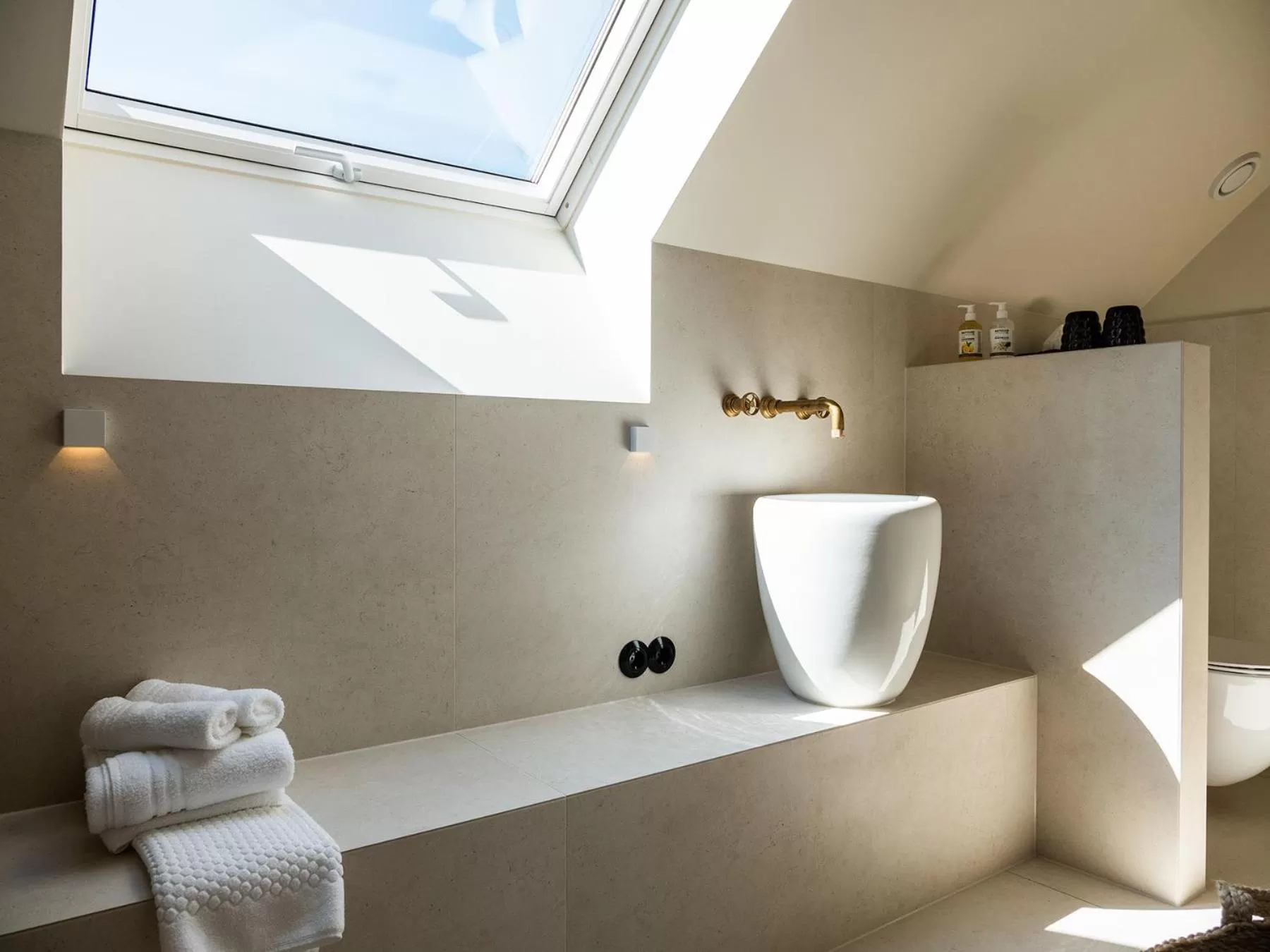 Bathroom in Alpenloge Hotel