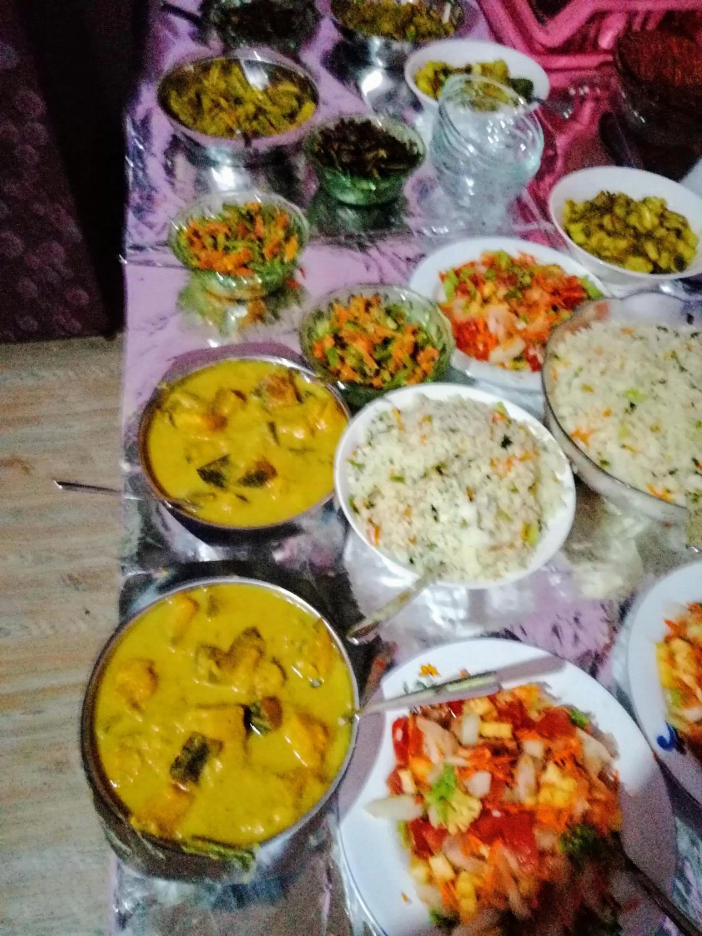 Dinner, Food in Wimala B&B