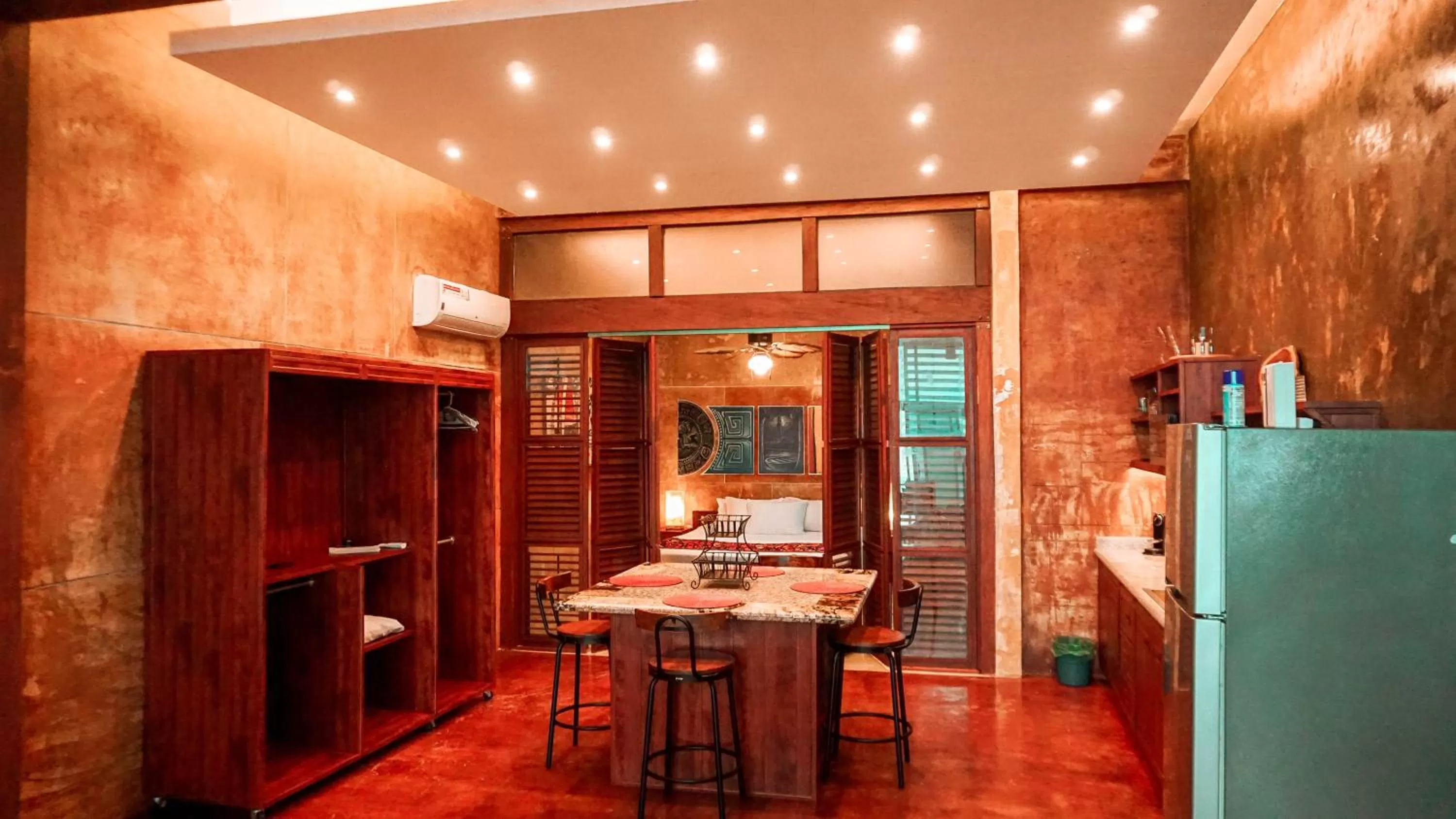 Kitchen or kitchenette in Apartamentos "Ala Residencias"