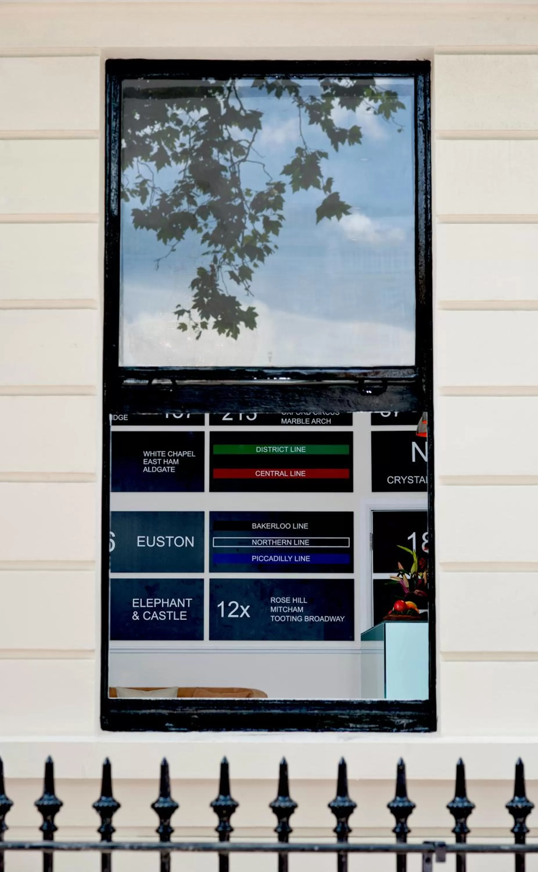 Decorative detail in The Villa Kensington