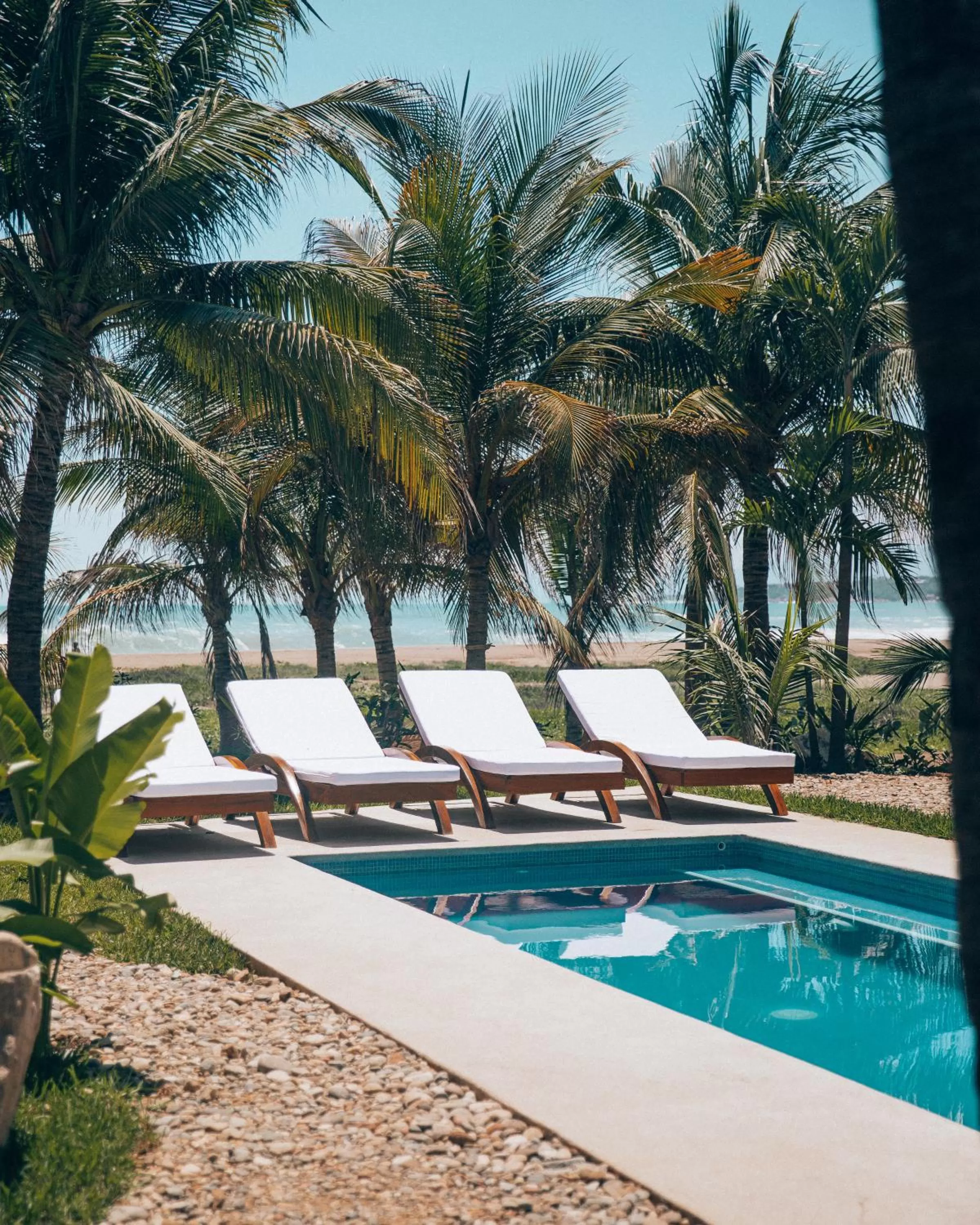 Swimming pool in Casa Kuaa