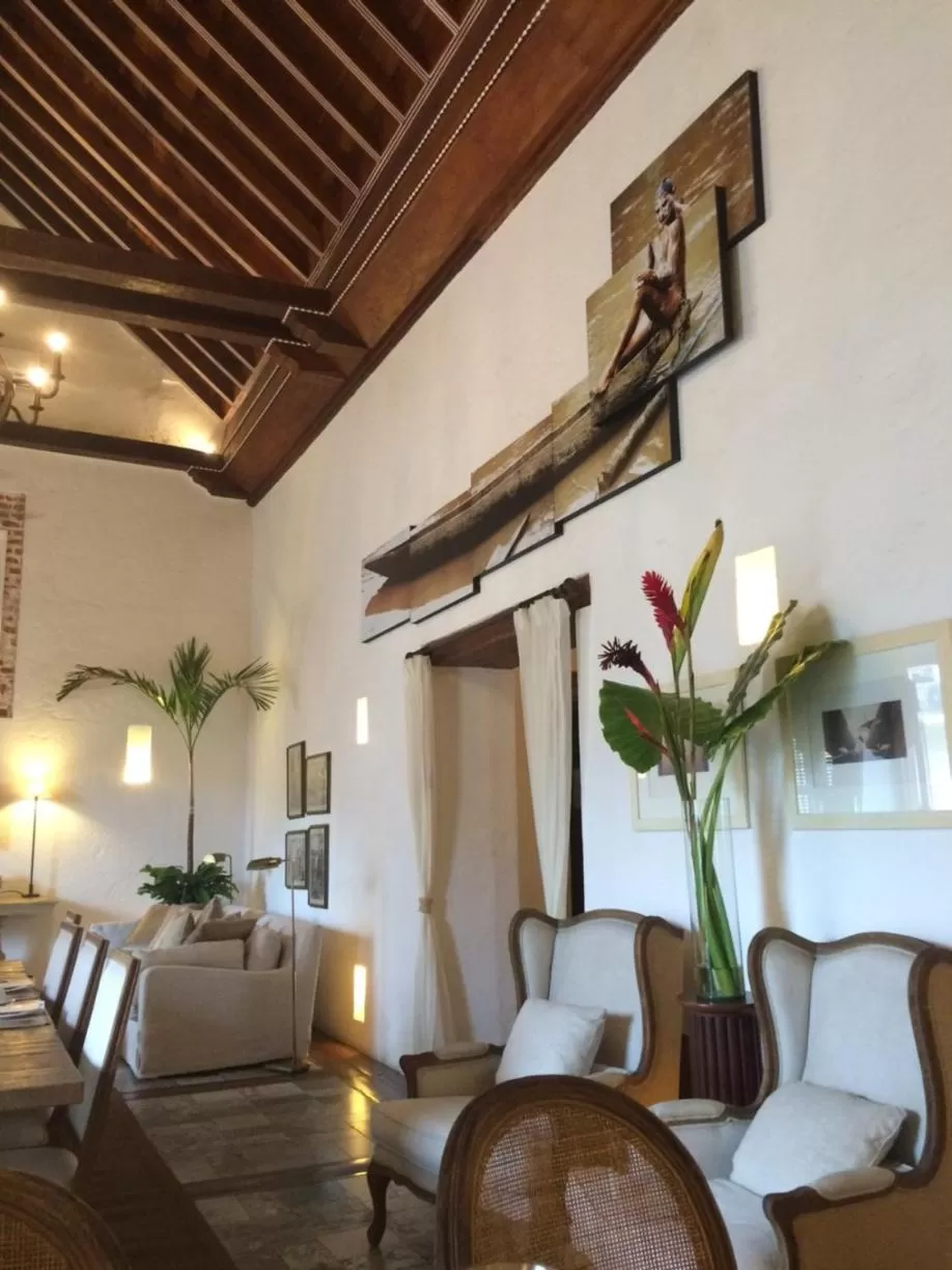 Living room in Hotel Boutique Casa del Coliseo