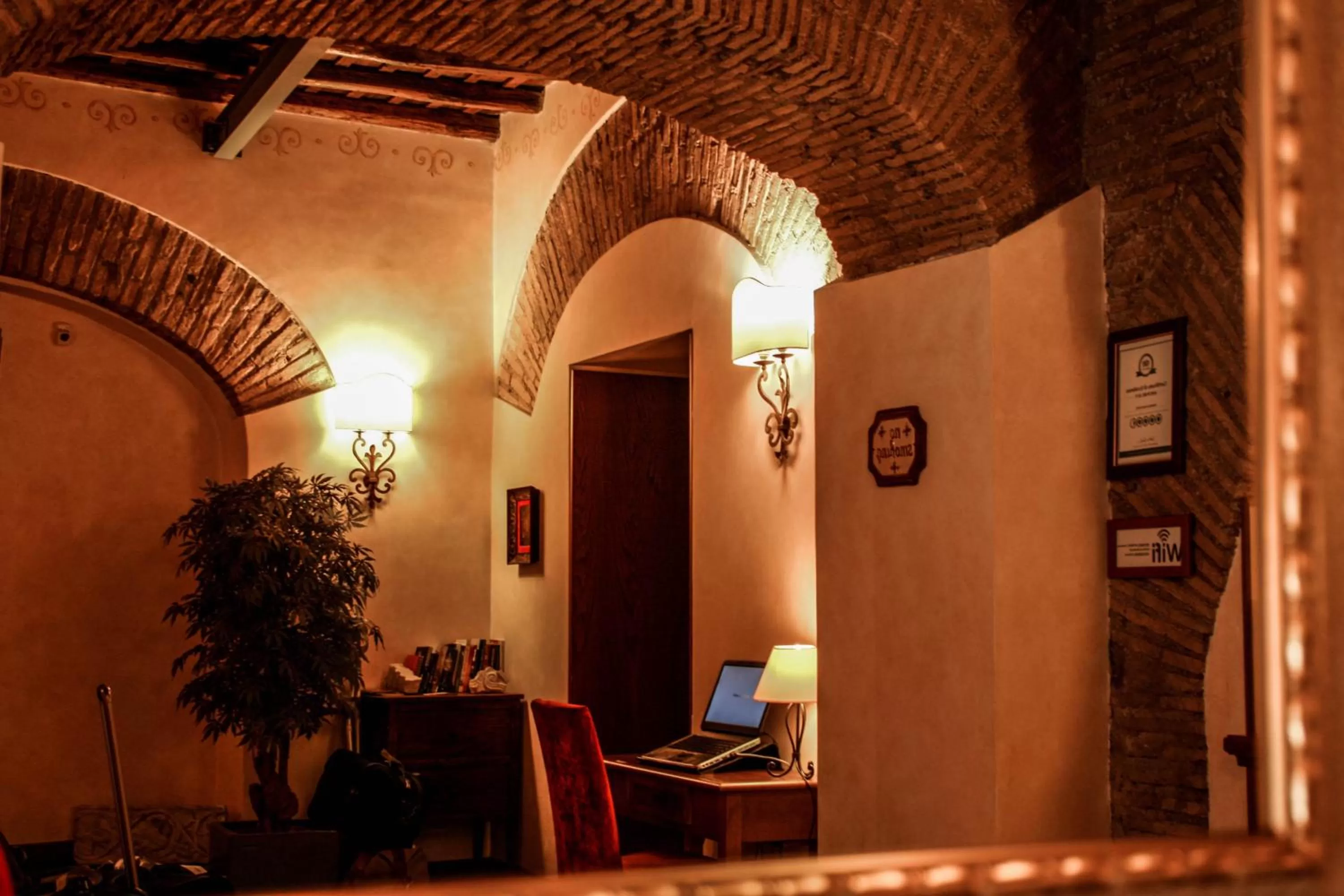 Lobby or reception in Residenza San Calisto