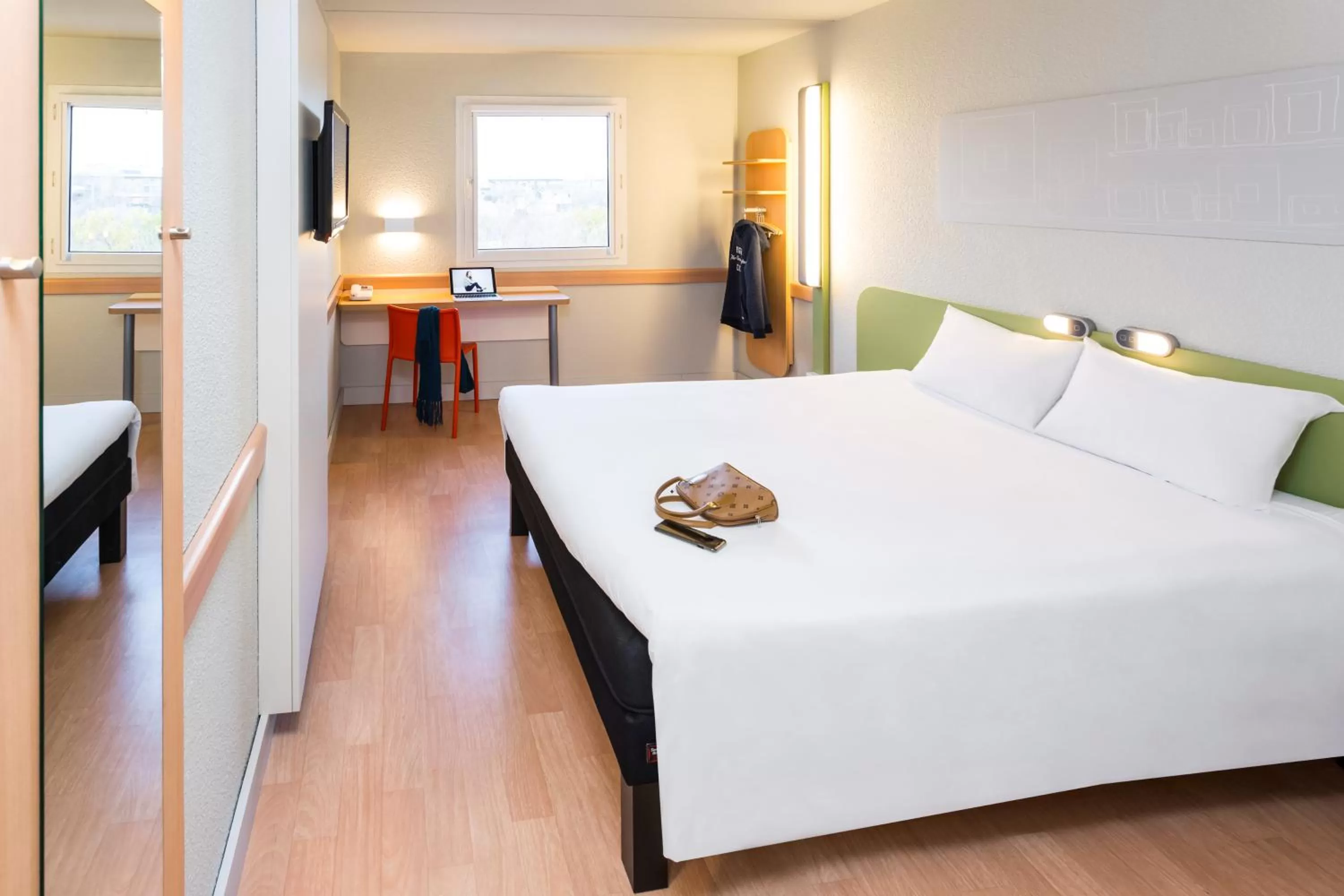 Bedroom, Bed in Ibis Budget Madrid Alcorcón Móstoles