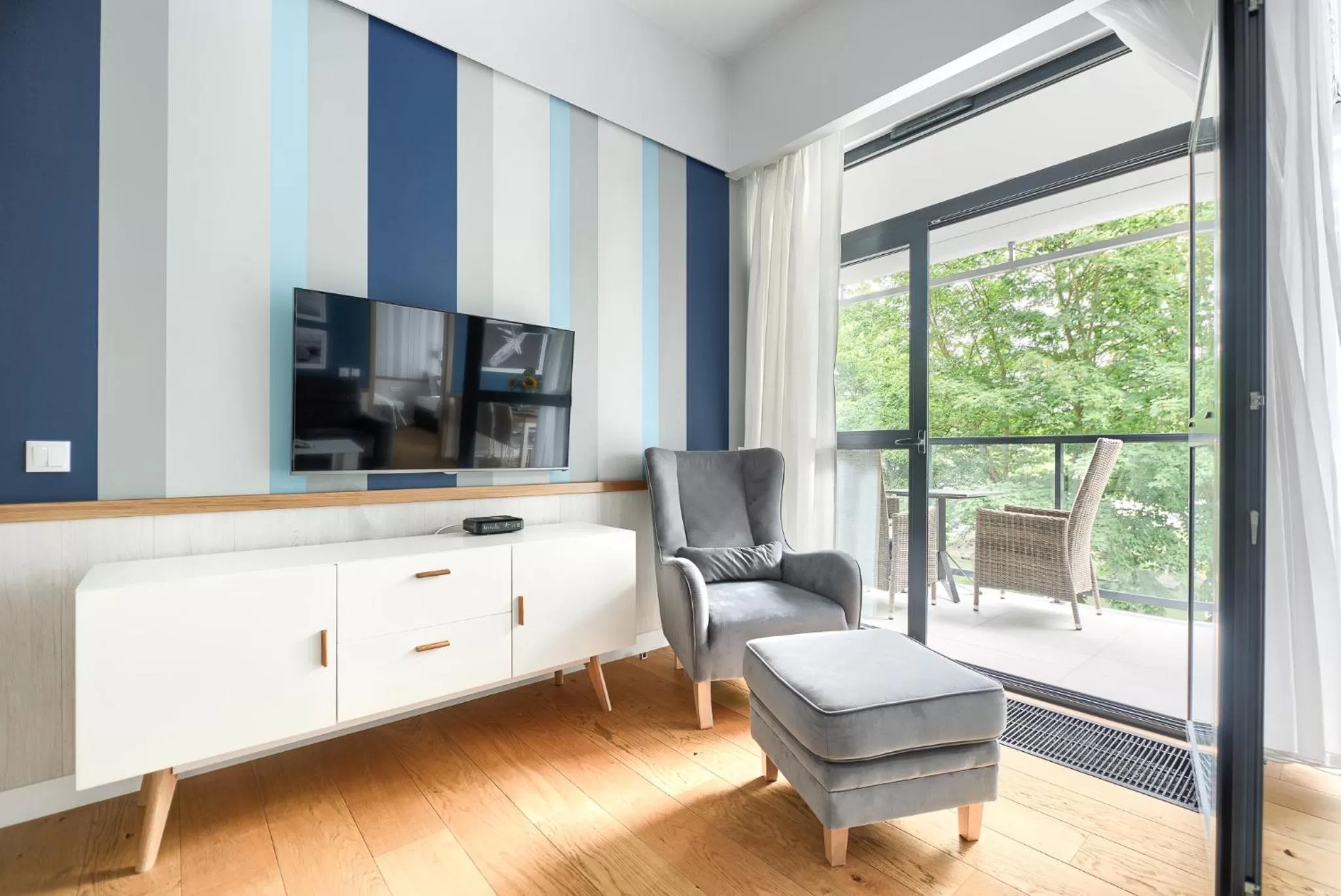 Communal lounge/ TV room, Seating Area in Dune Resort Mielno - A