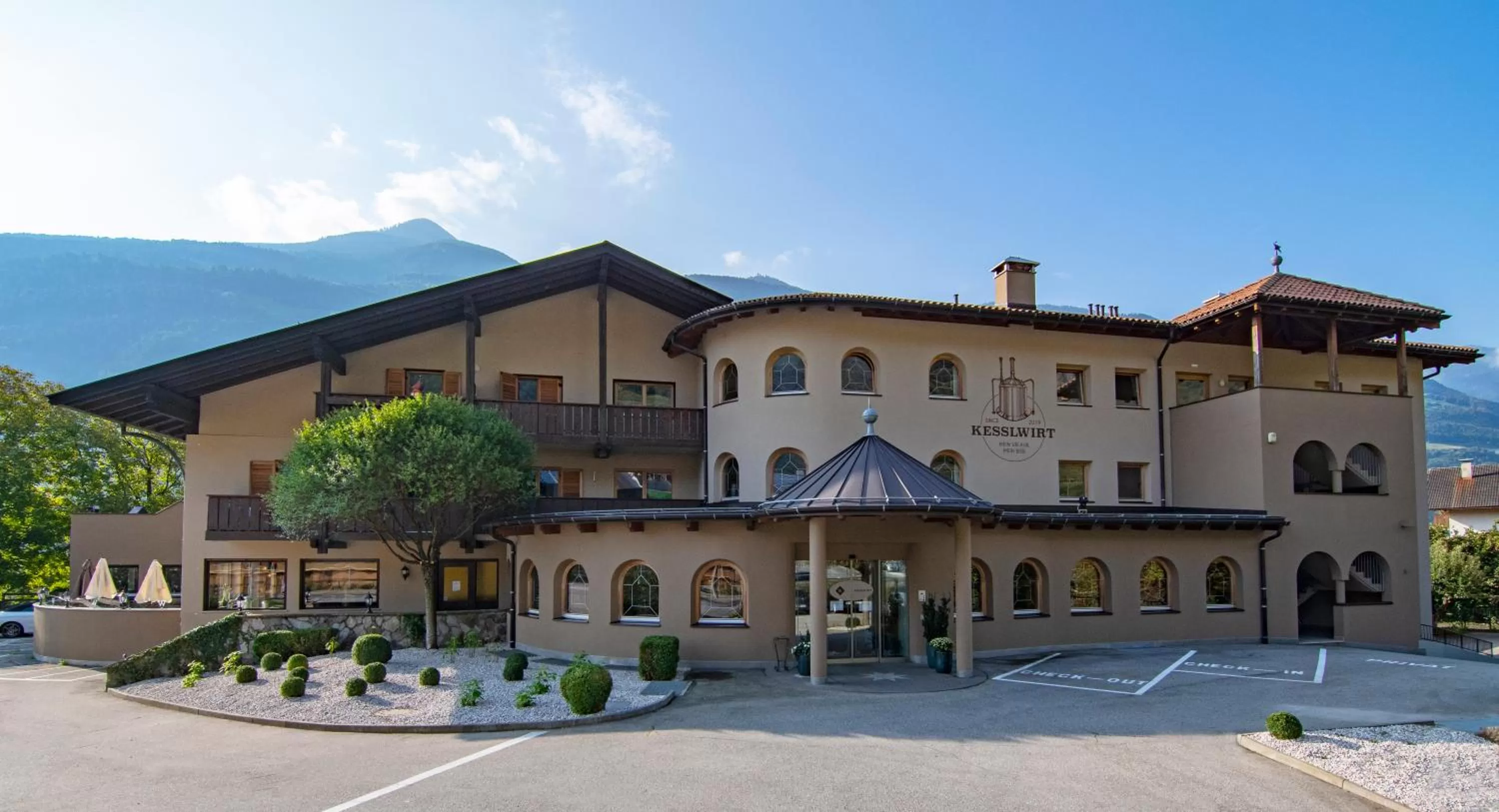 Facade/entrance in Hotel Kesslwirt